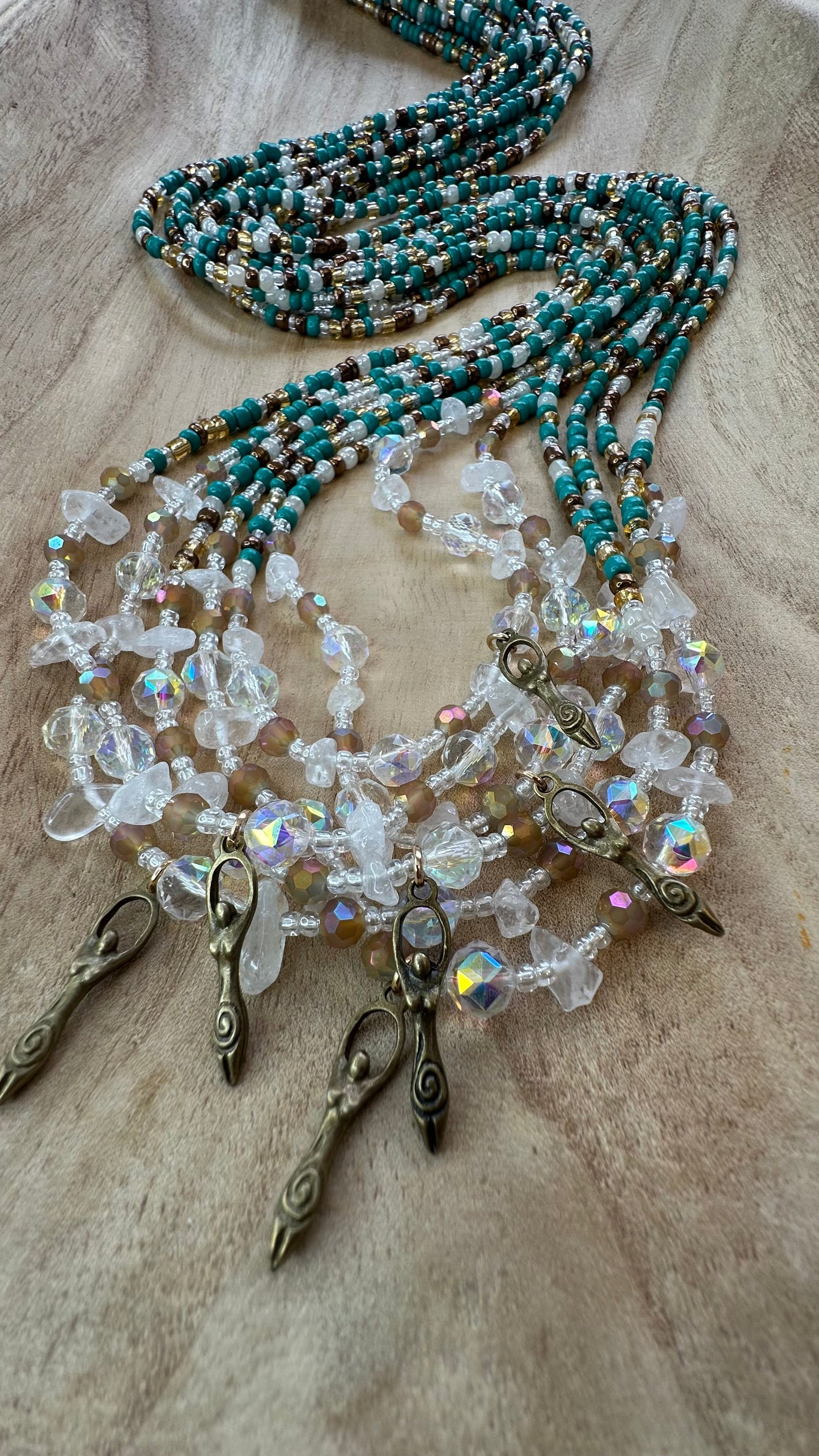 Ala (turquoise) Journey Waist Beads