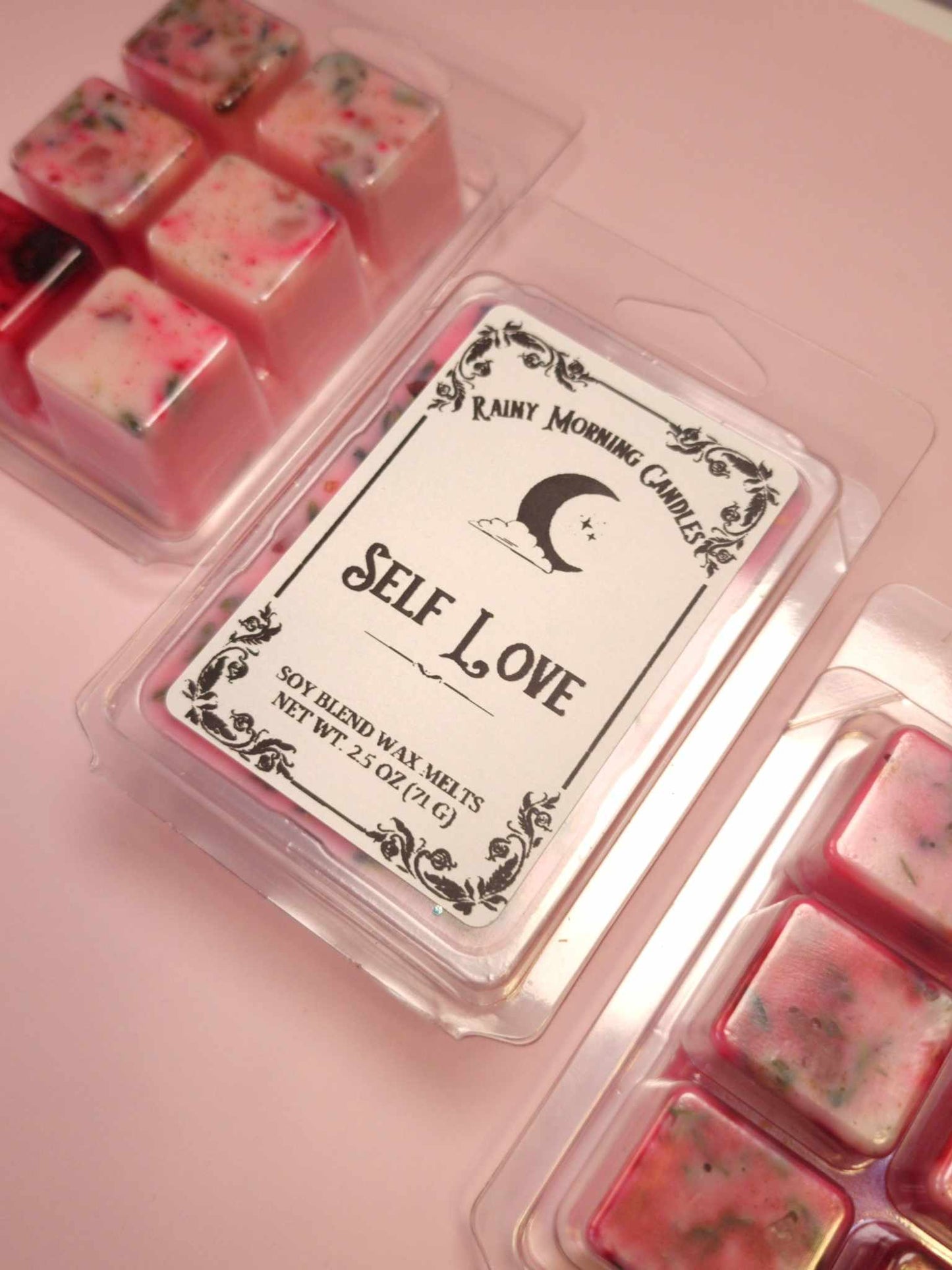 Self Love | Intention + Ritual Wax Melts Rainy Morning Candles