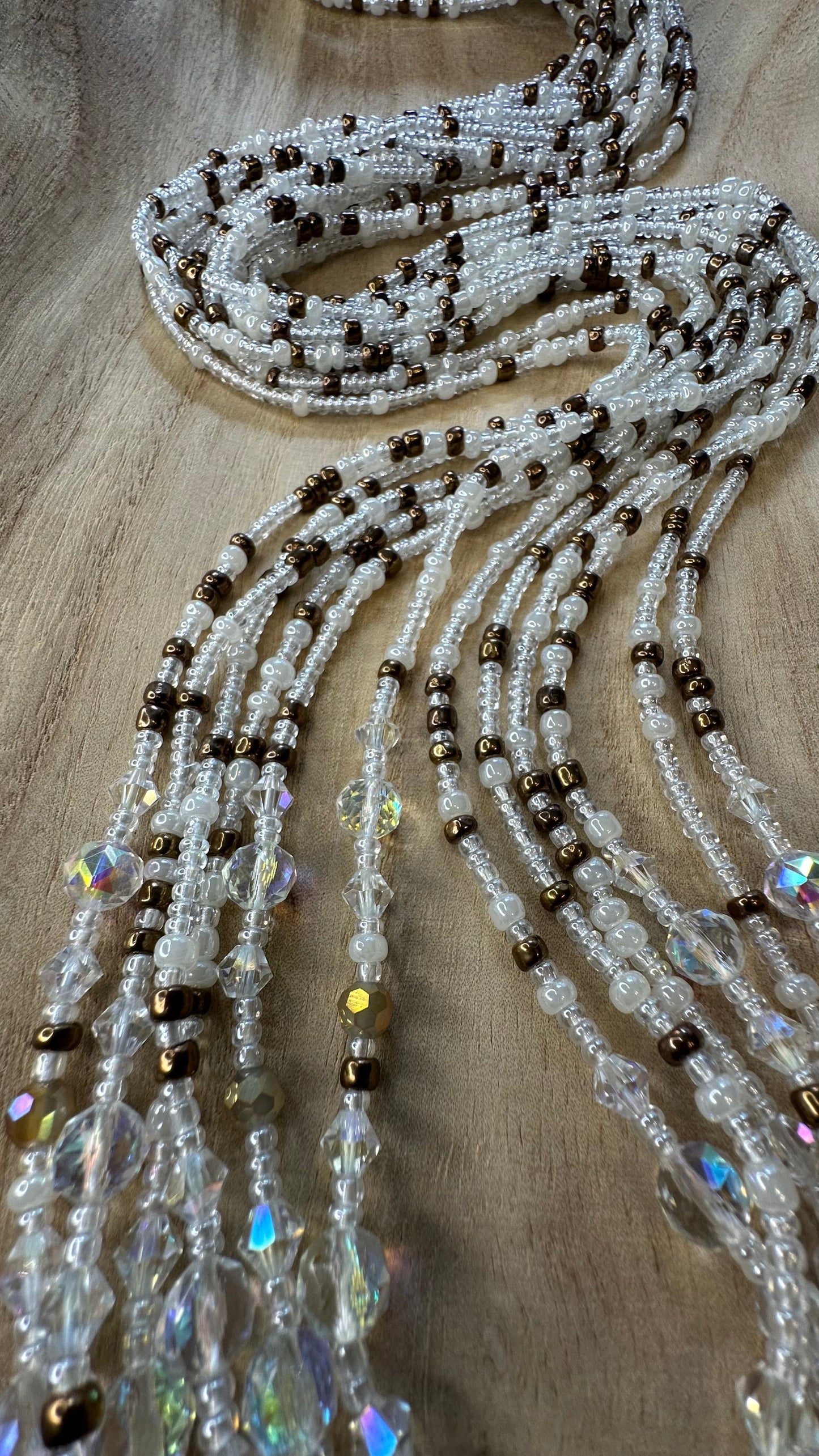 Ala (Cream) Journey Waist Beads