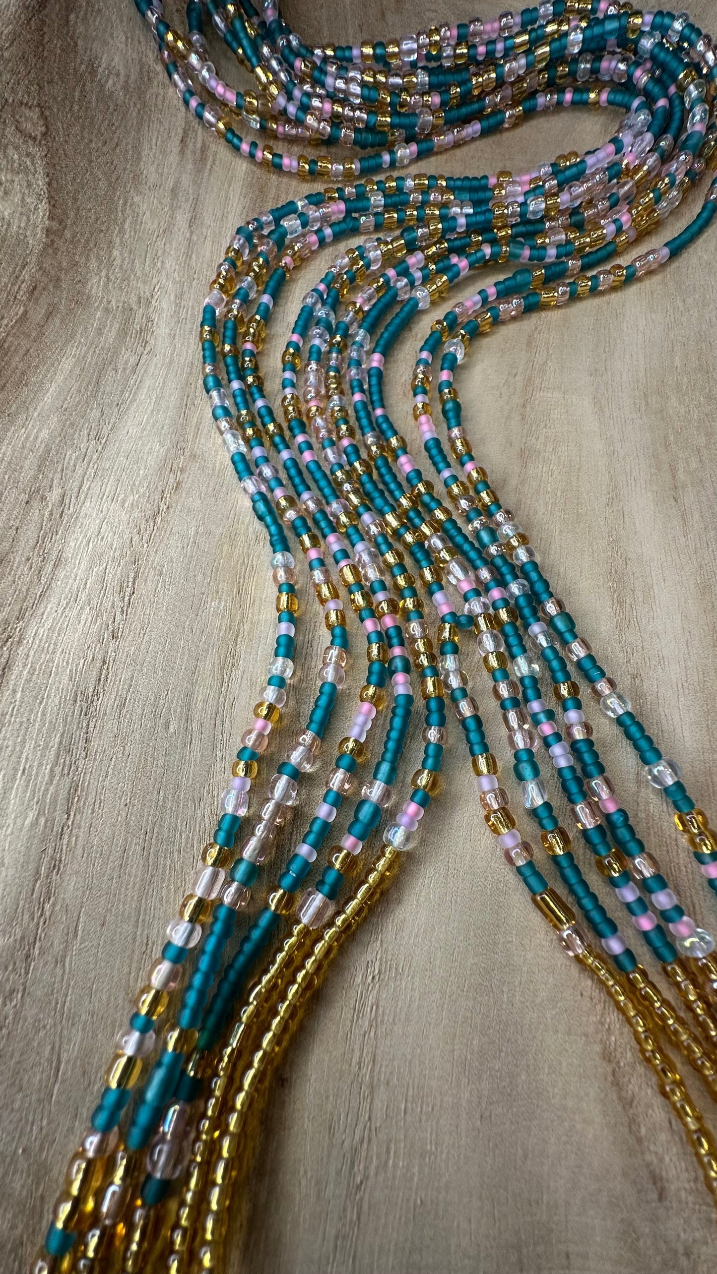 XOXO Waistbead & Anklet(Pink) Journey Waist Beads