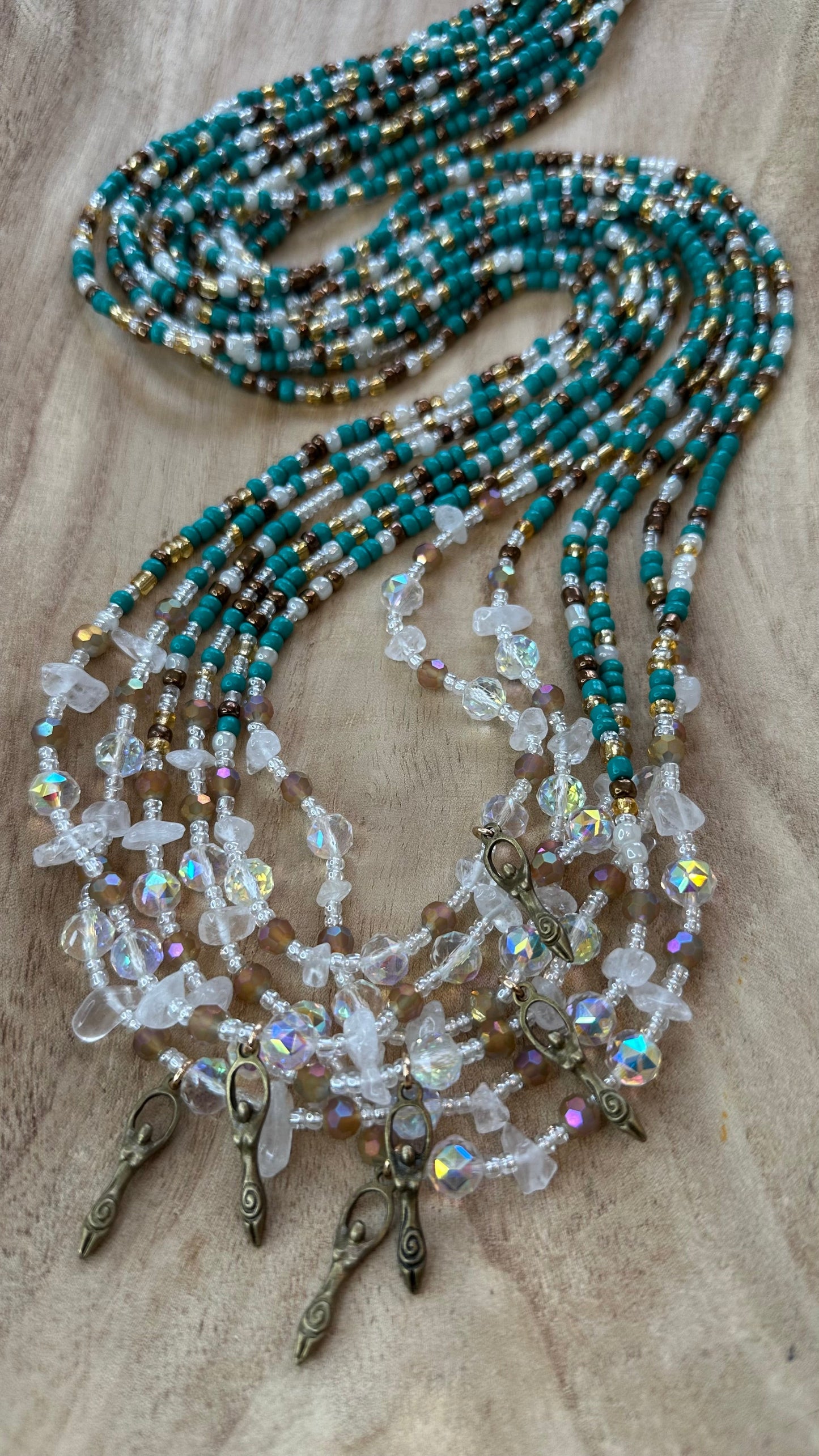 Ala (turquoise) Journey Waist Beads