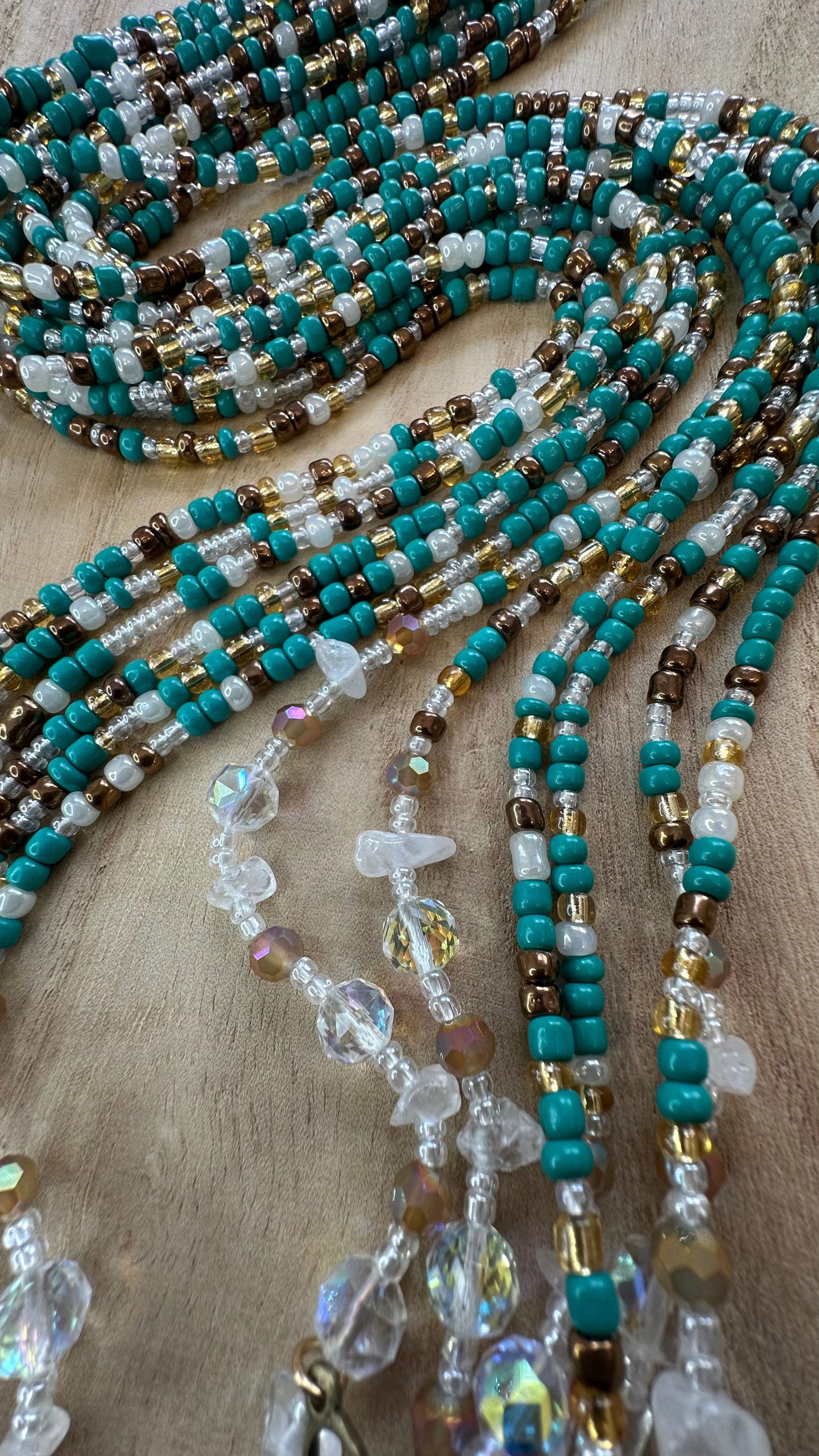 Ala (turquoise) Journey Waist Beads