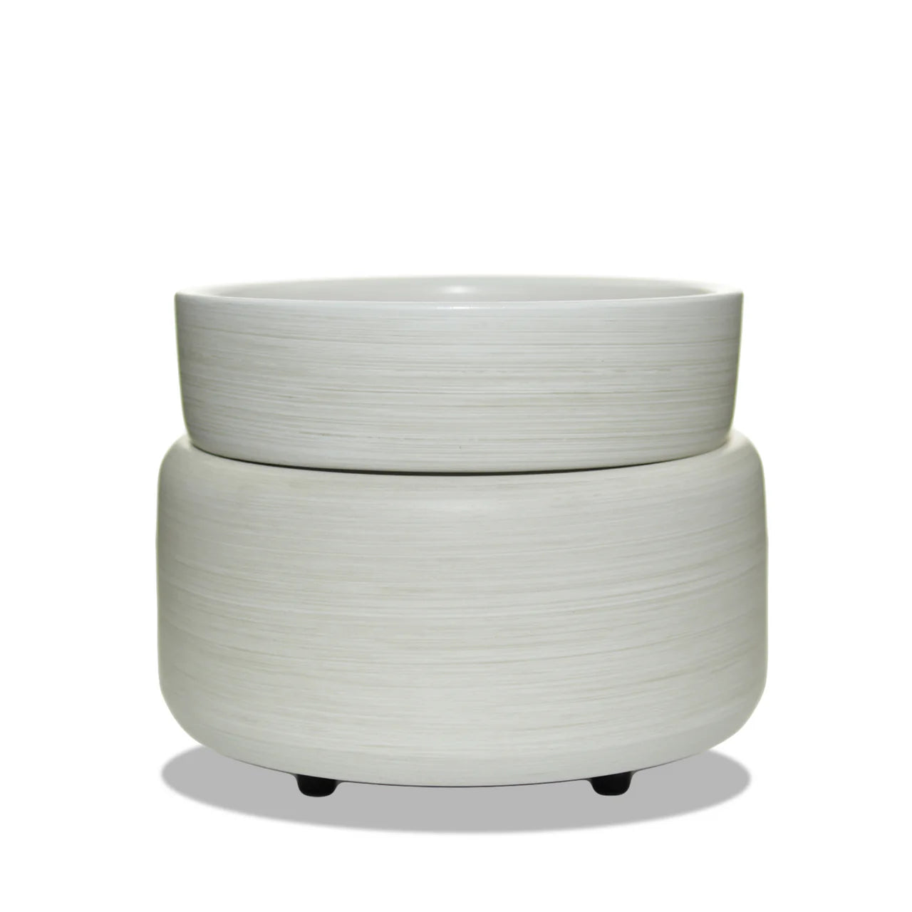 Stone Ivory 2-IN-1 Candle Warmer Affirmation Effect