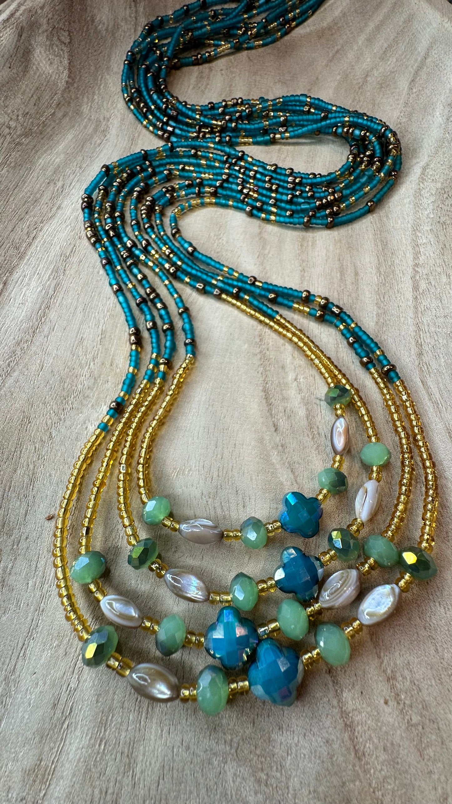 XOXO Waistbead & Anklet(Bronze) Journey Waist Beads