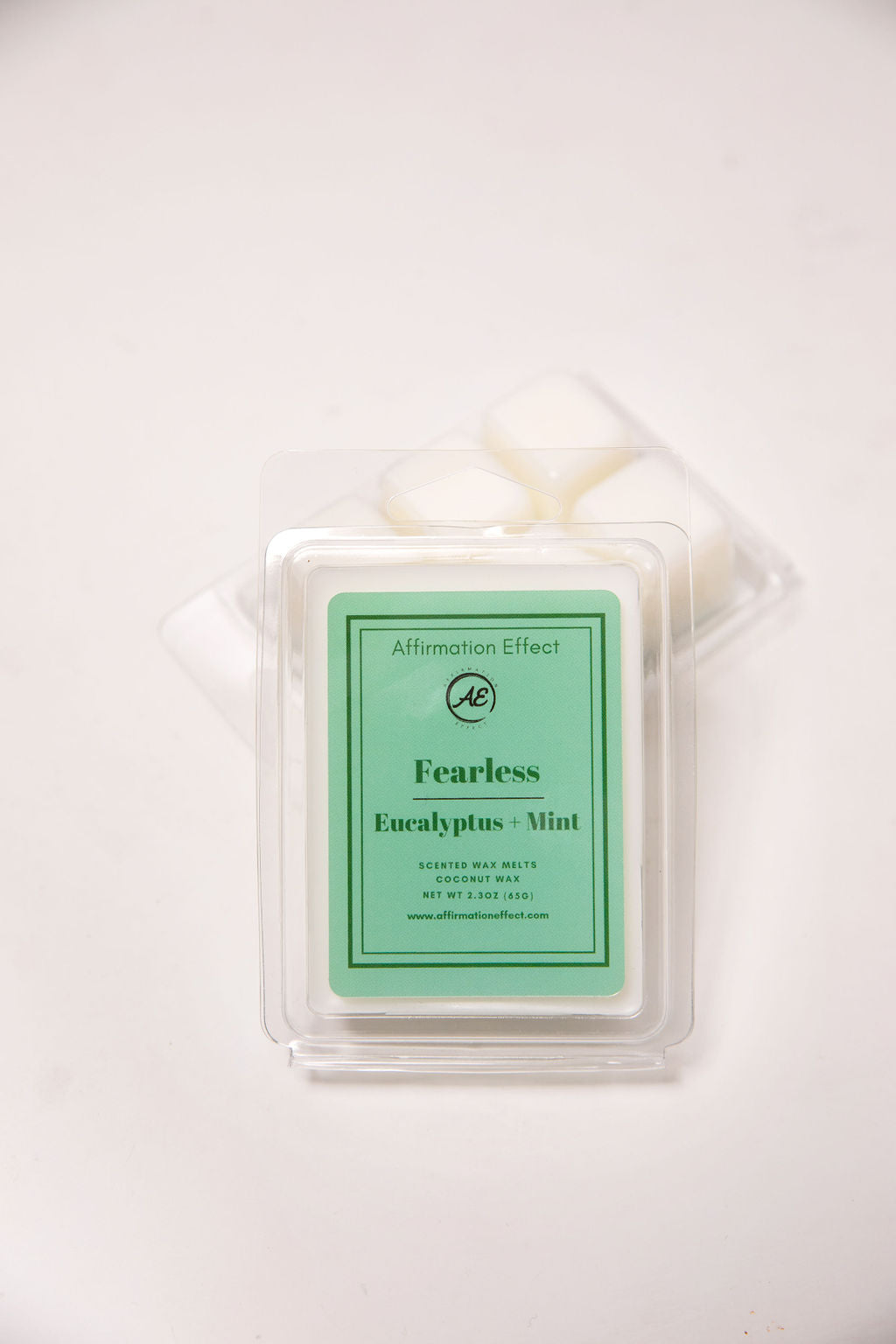 Eucalyptus Mint "Fearless" Affirmation Candle - 17.5 oz Affirmation Effect