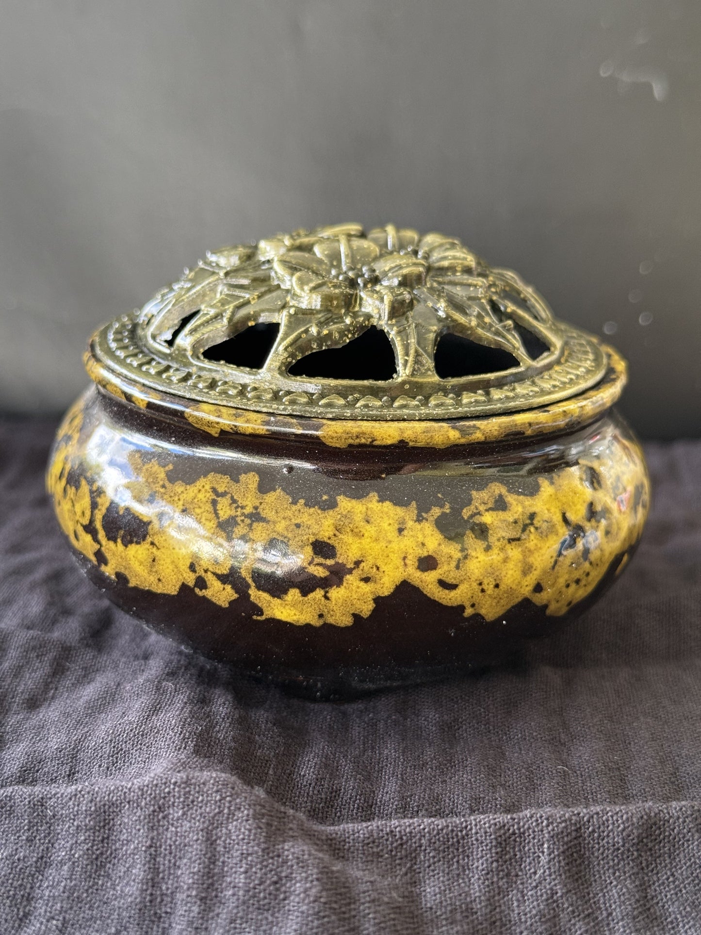 Incense Burner | Smudge Bowl | Ceramic Sacred Scents Sanctuary