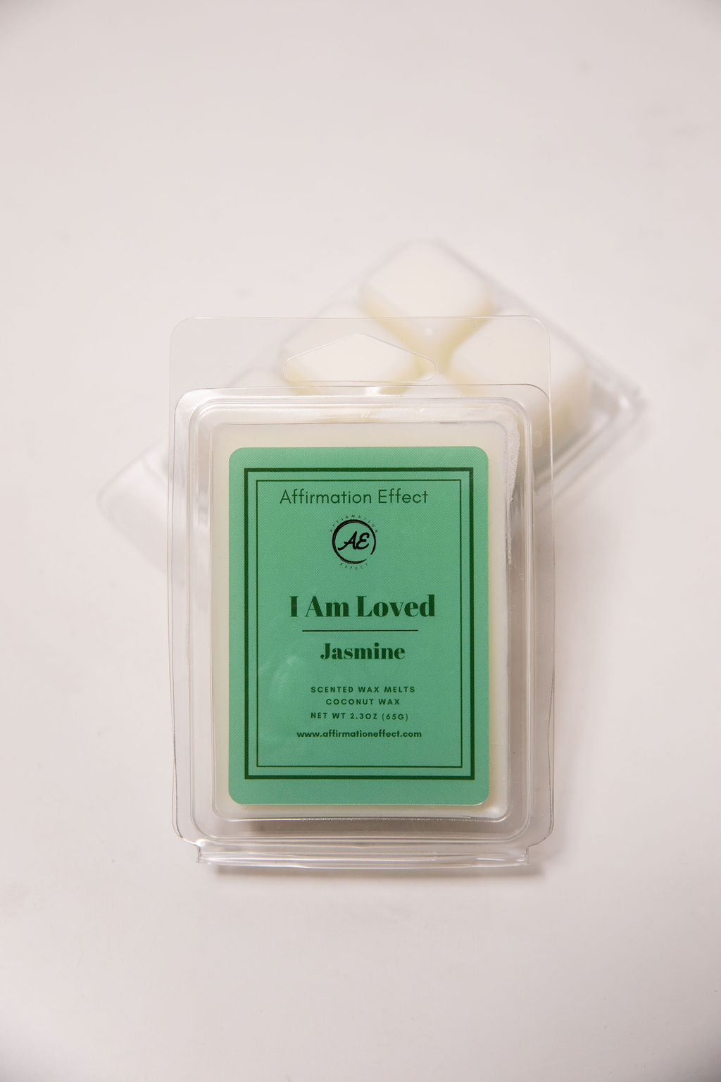 Jasmine "I Am Loved" Affirmation Candle - 17.5 oz Affirmation Effect
