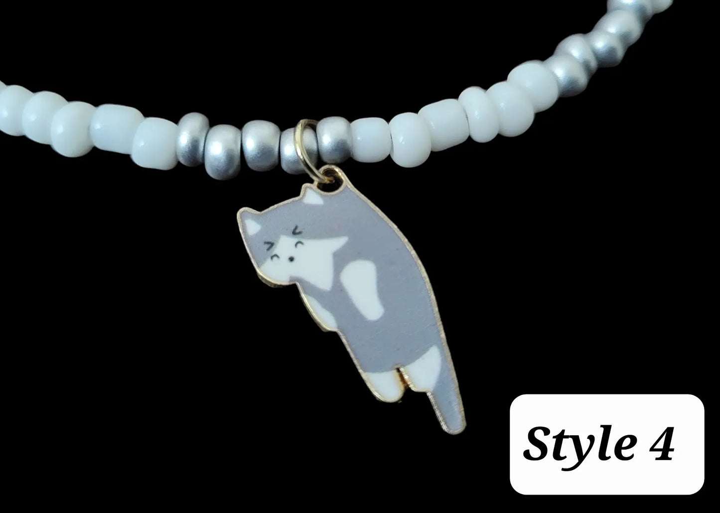 Kitten Anklets - Bead From The Heart Creations