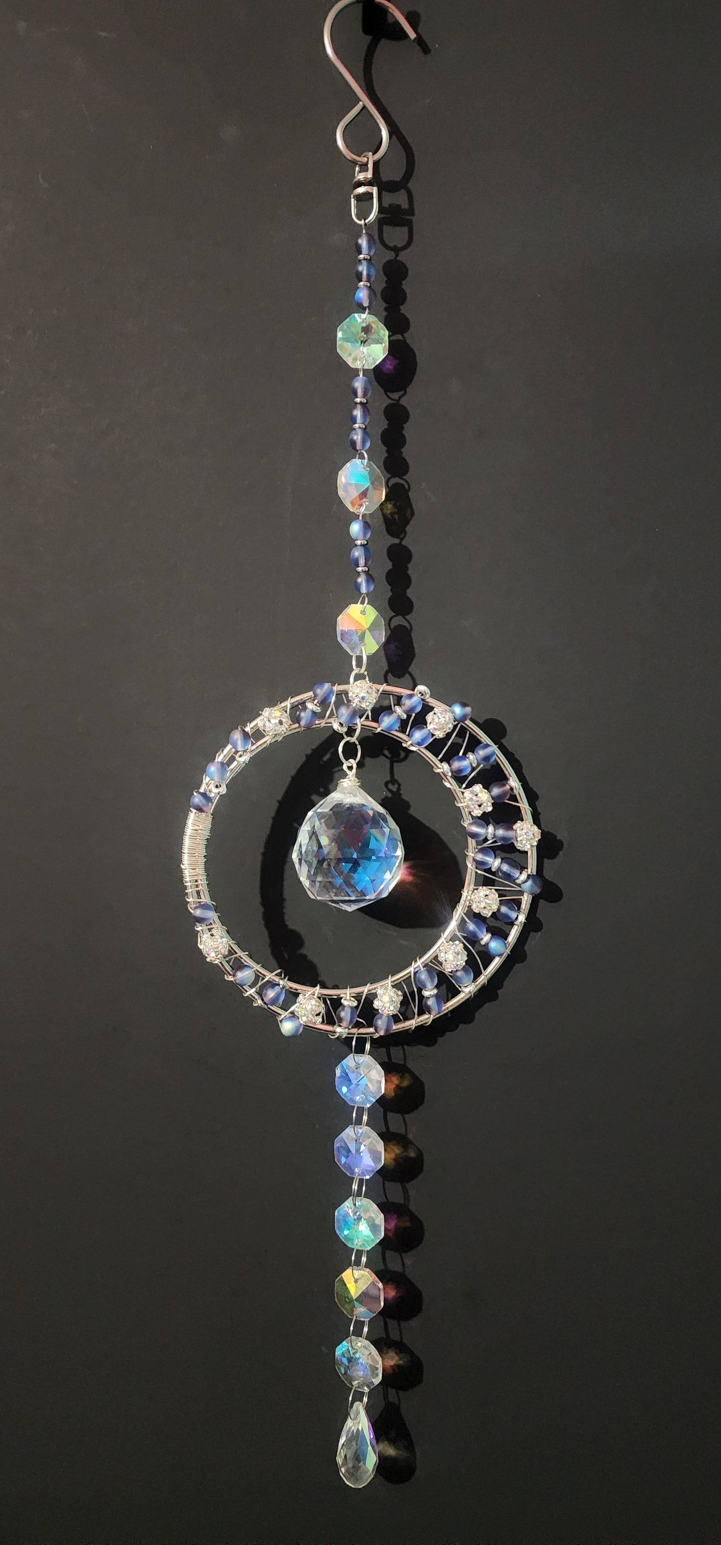 Mystic Twilight Crystal Suncatcher Bead From The Heart Creations