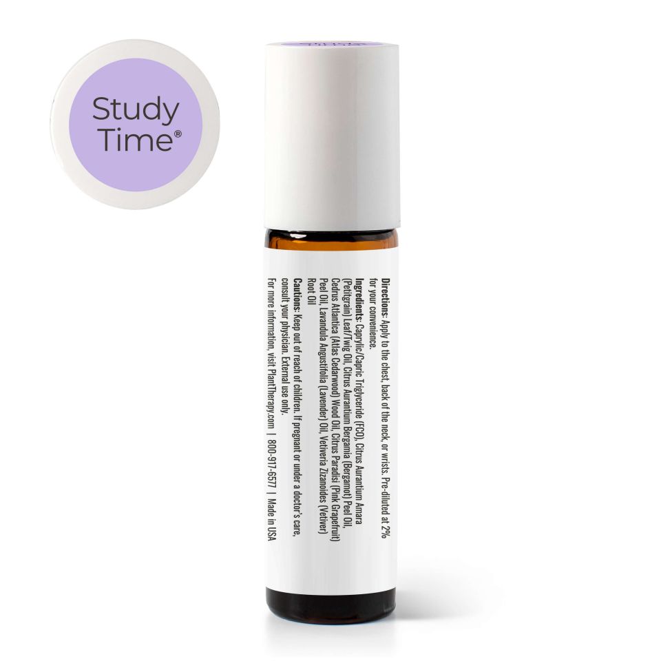 Study Time KidSafe Essential Oil Pre-Diluted Roll-On Plant Therapy