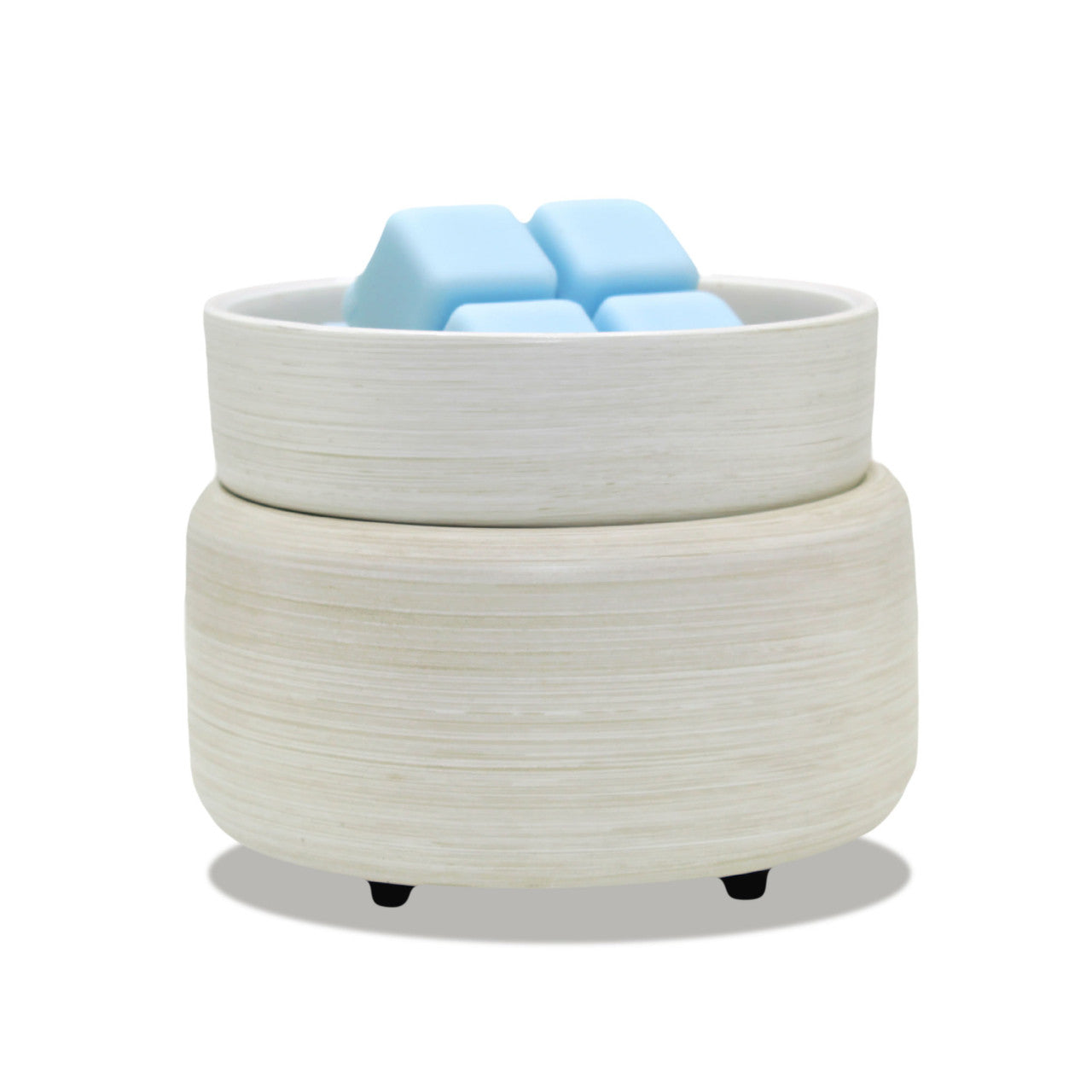 Stone Ivory 2-IN-1 Candle Warmer Affirmation Effect