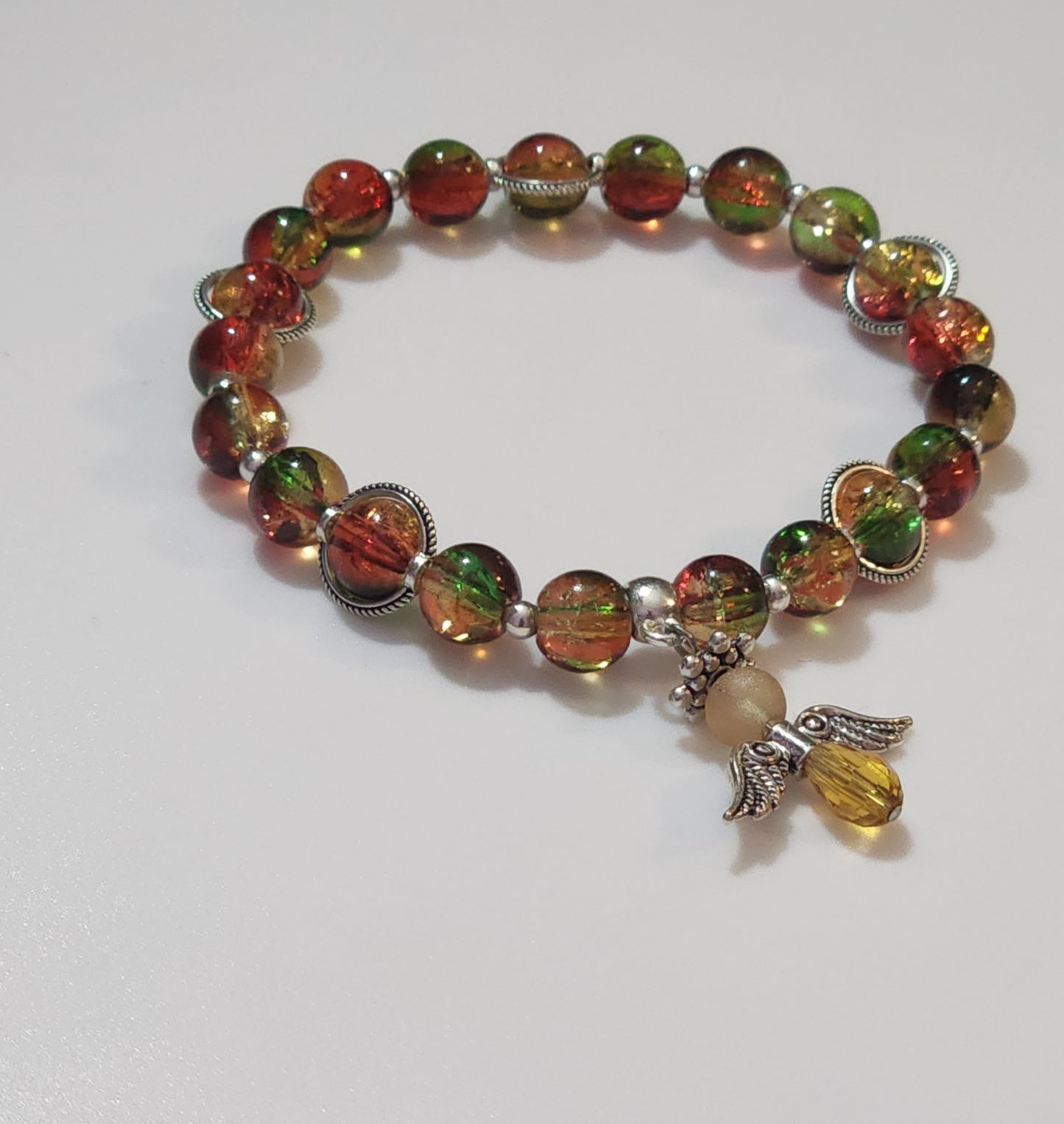 Christmas Wrist Bling Bead From The Heart Creations