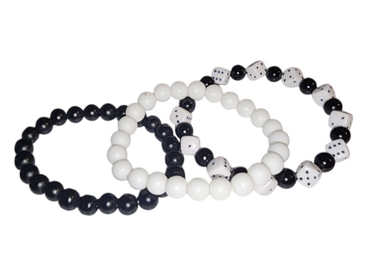 🎲 Roll the Dice Bracelet Set Bead From The Heart Creations