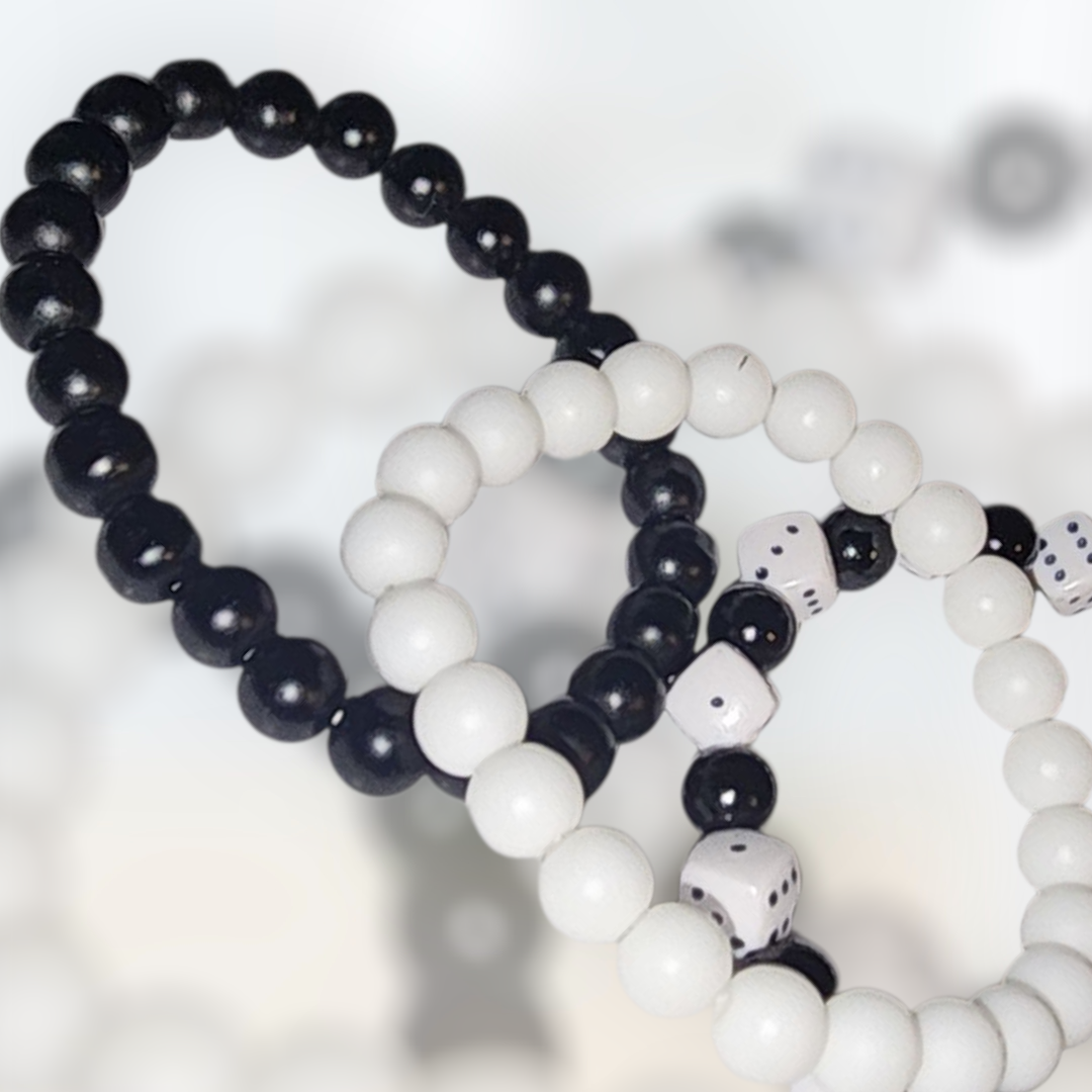 🎲 Roll the Dice Bracelet Set Bead From The Heart Creations