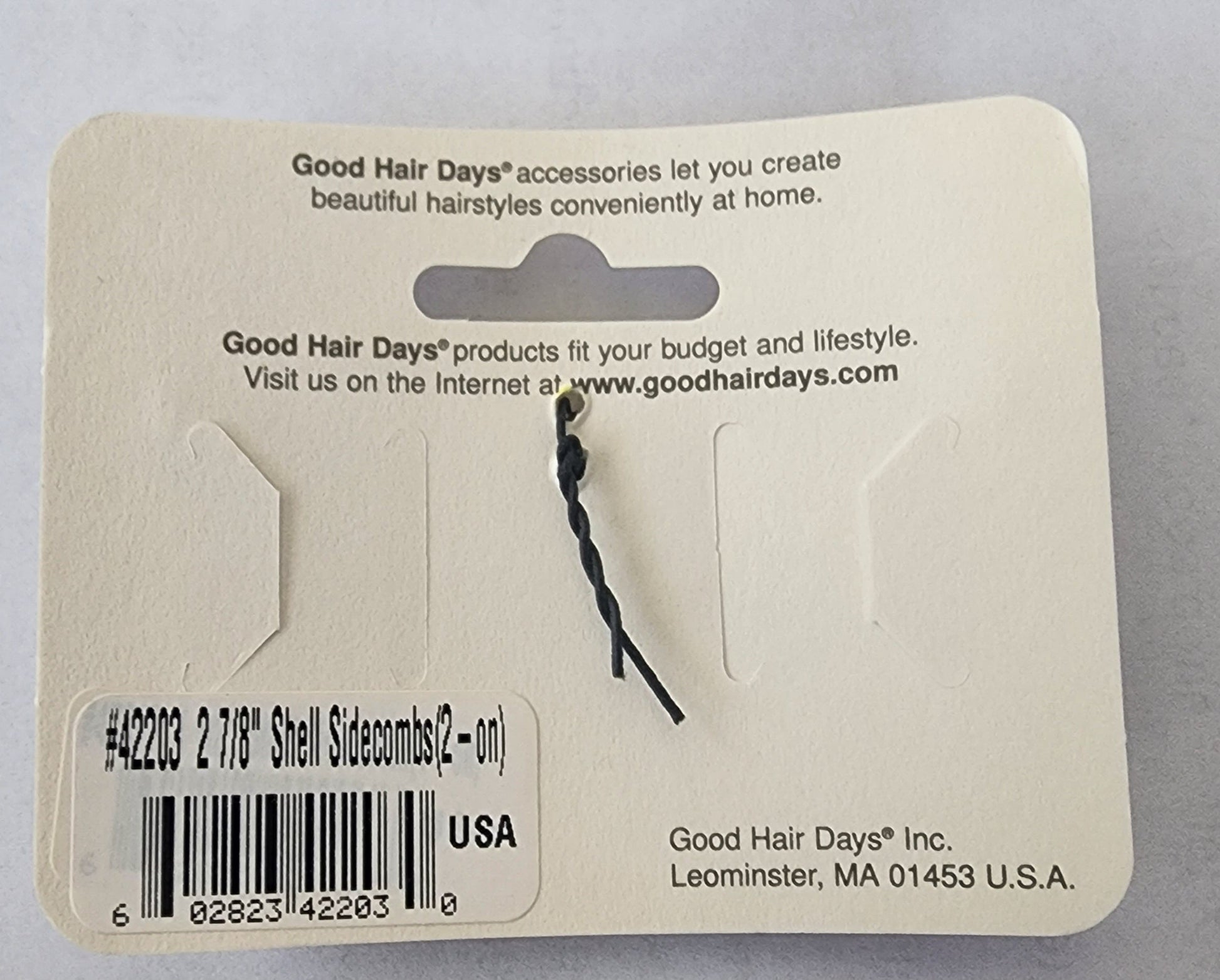 Good Hair Days Standard Sidecombs (4 combs total) Bead From The Heart Creations