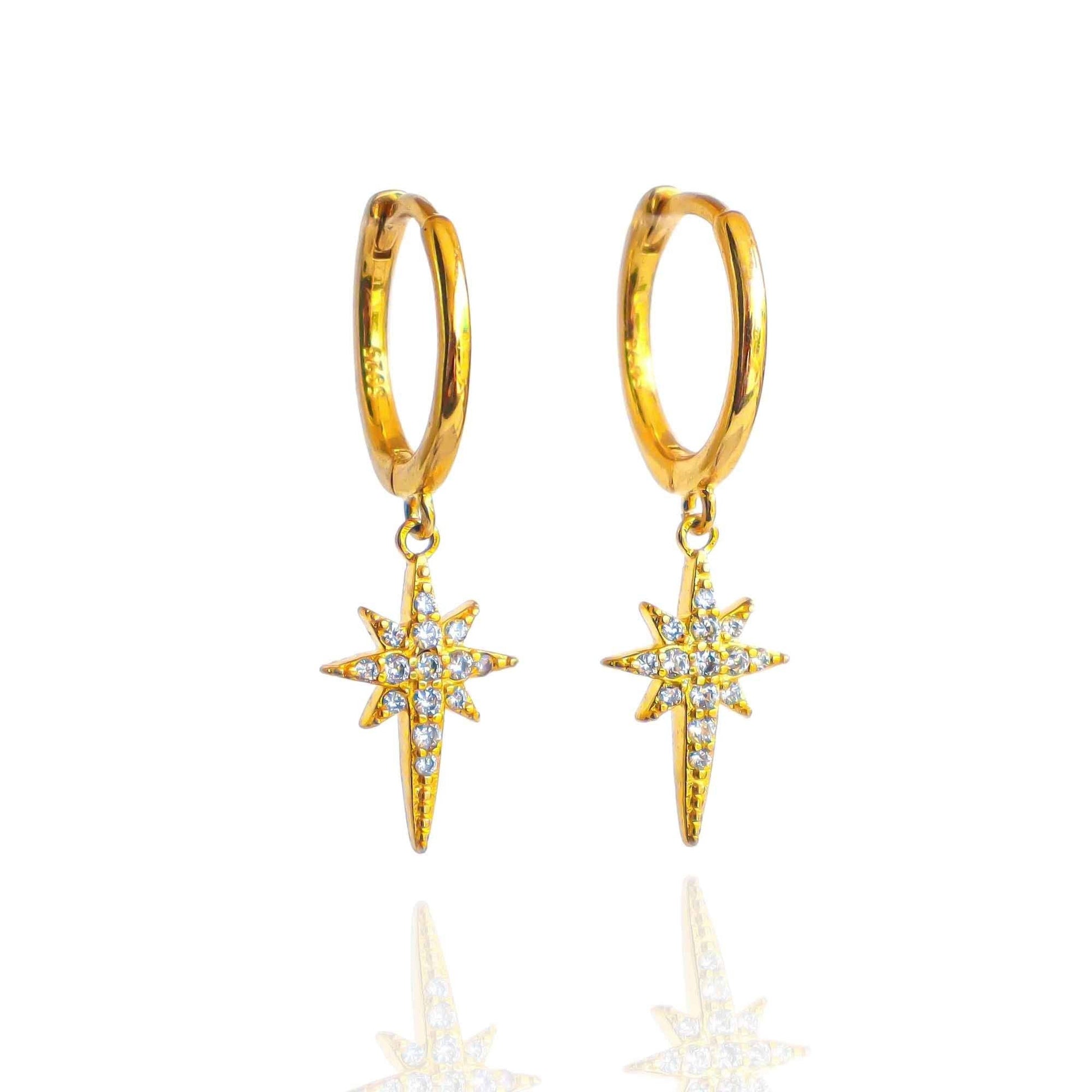 Crystal Star Earrings Aryenne Jewelry & Suncatchers