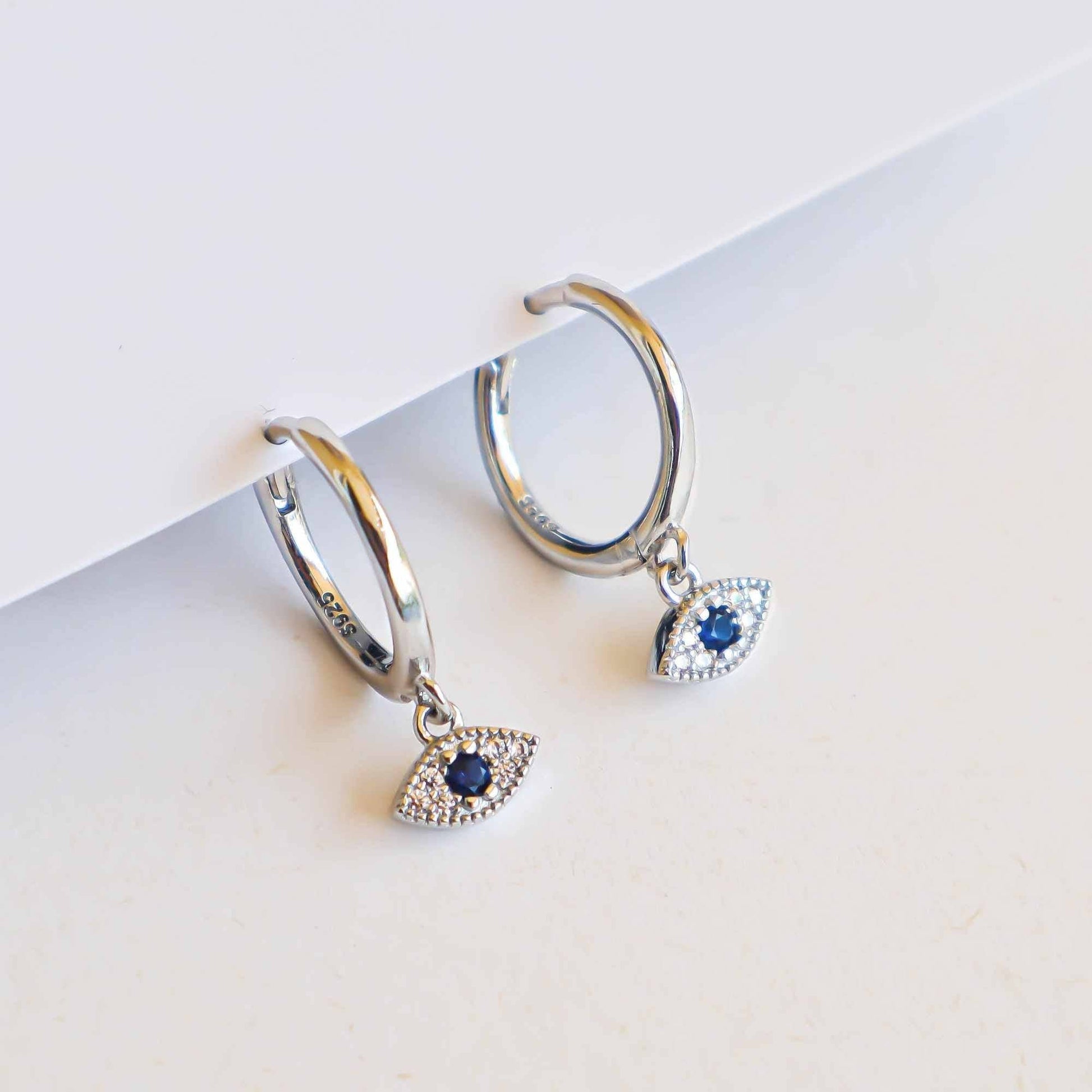 Dainty Evil Eye Earrings Aryenne Jewelry & Suncatchers