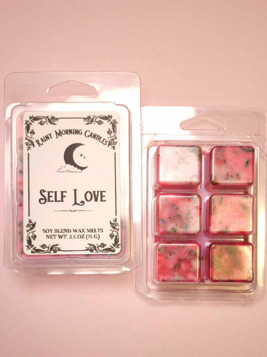 Self Love | Intention + Ritual Wax Melts Rainy Morning Candles