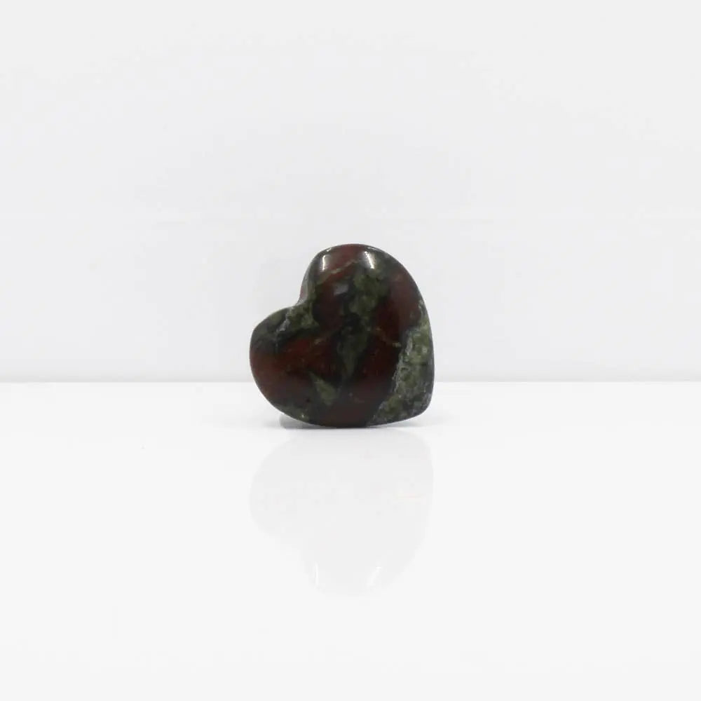 Dragon's Blood Gemstone Heart Car Vent Clip 3/4" It's Your Journey LLC