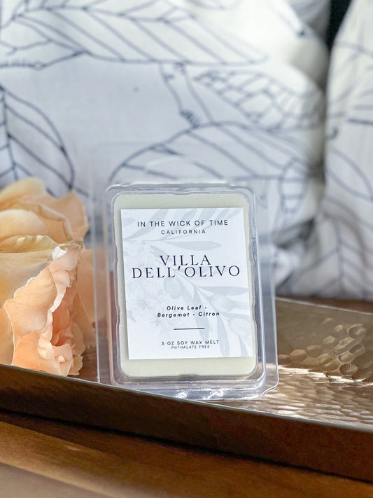 Villa Dell'Olivo Wax Melt In the Wick of Time