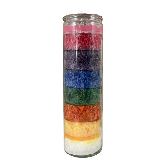 7 Day 7 Color Palm Candle The Witches Sage LLC