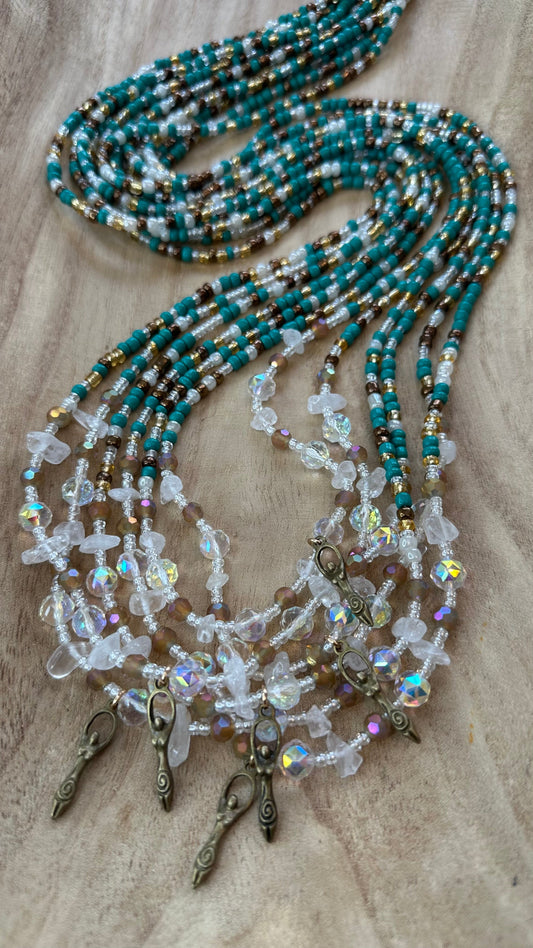 Ala (turquoise) Journey Waist Beads