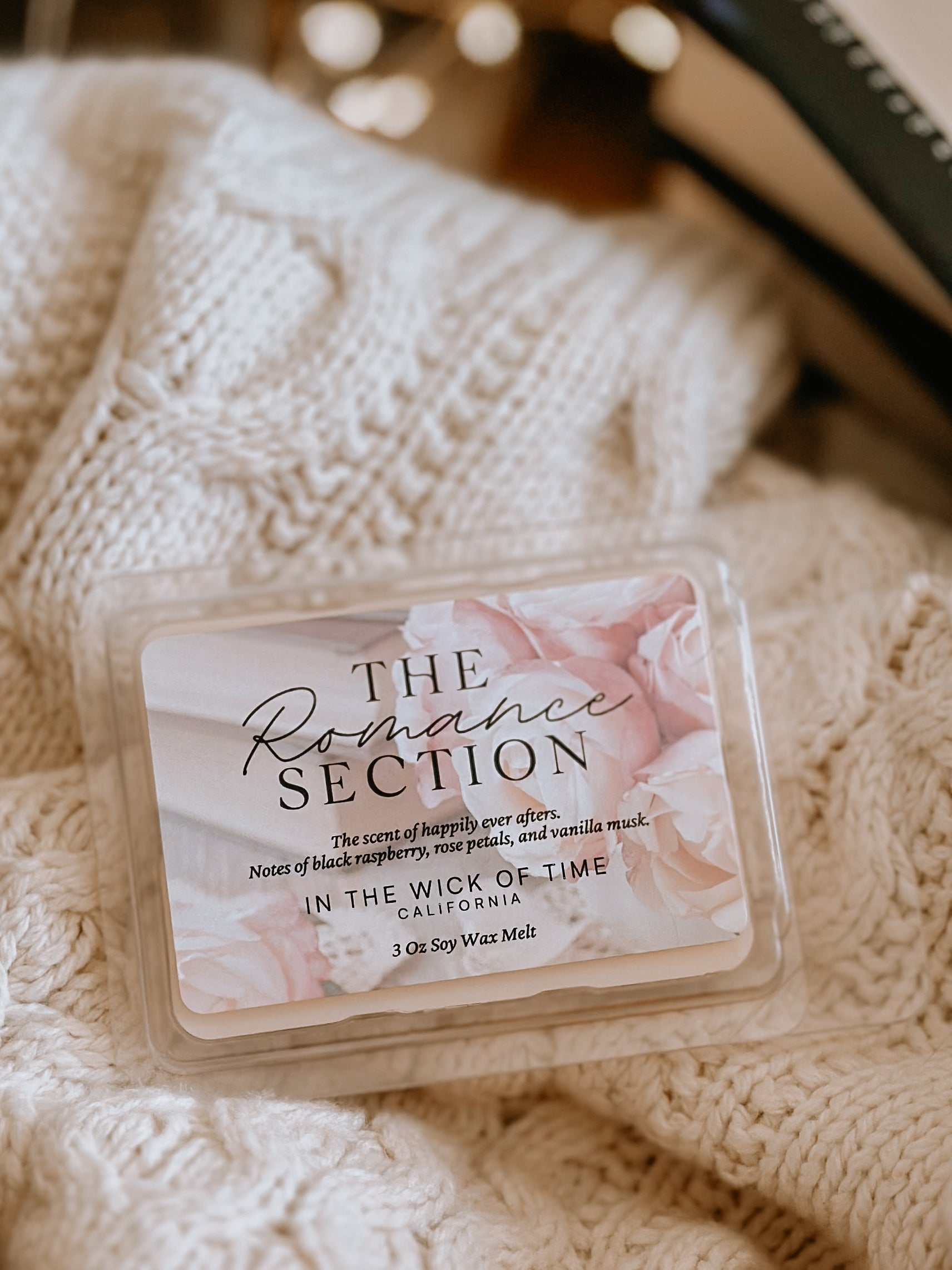 The Romance Section Wax Melt In the Wick of Time