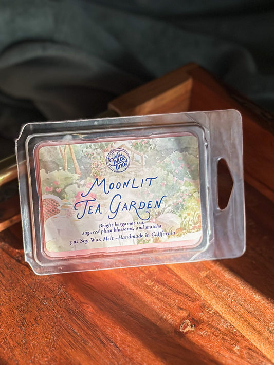 Moonlit Tea Garden Wax Melt In the Wick of Time