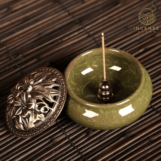 Alloy Copper Incense Holder incenseocean