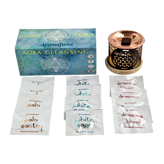 Aura Cleansing Incense Bricks Set The Witches Sage LLC