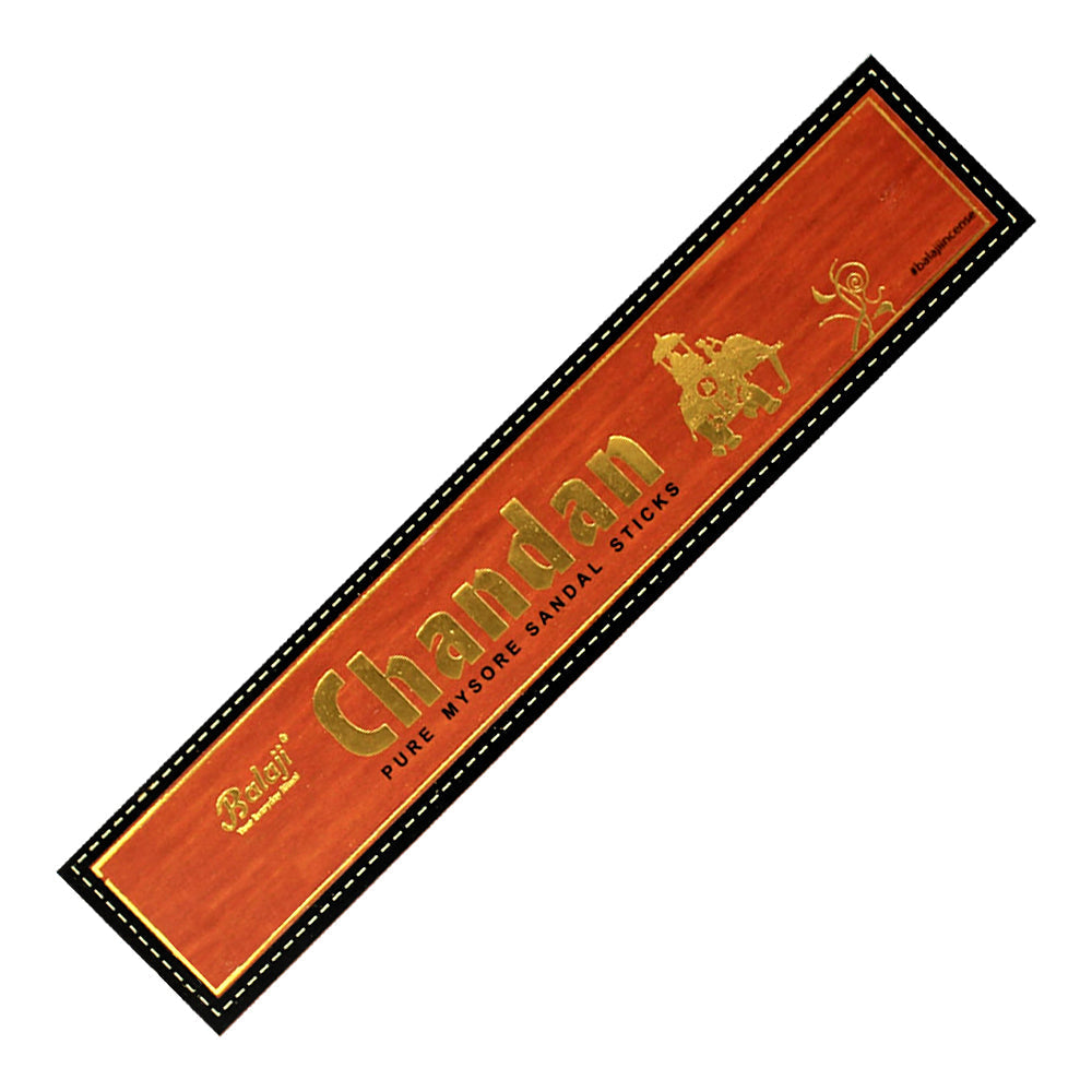 Balaji Chandan Pure Mysore Sandal Incense Sticks The Witches Sage LLC