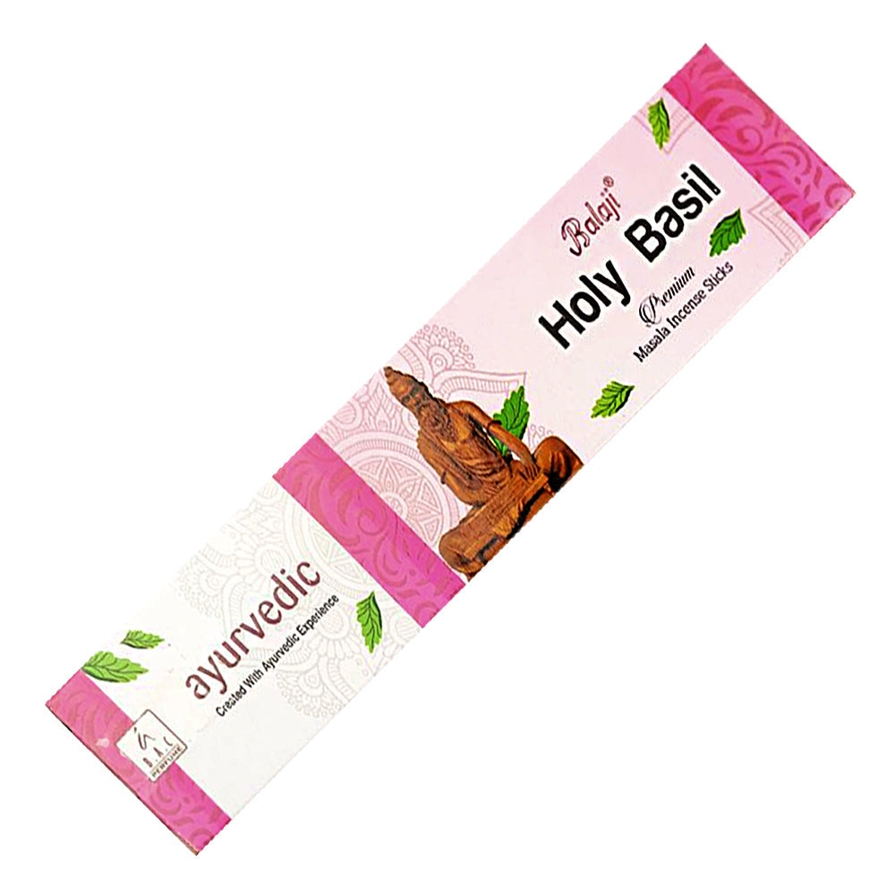 Balaji Holy Basil Incense Sticks The Witches Sage LLC
