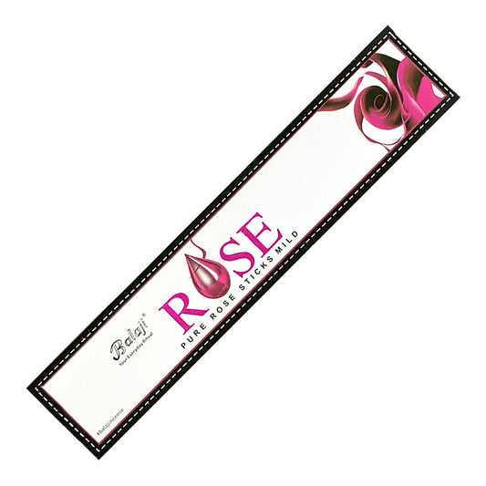 Balaji Rose Incense Sticks The Witches Sage LLC