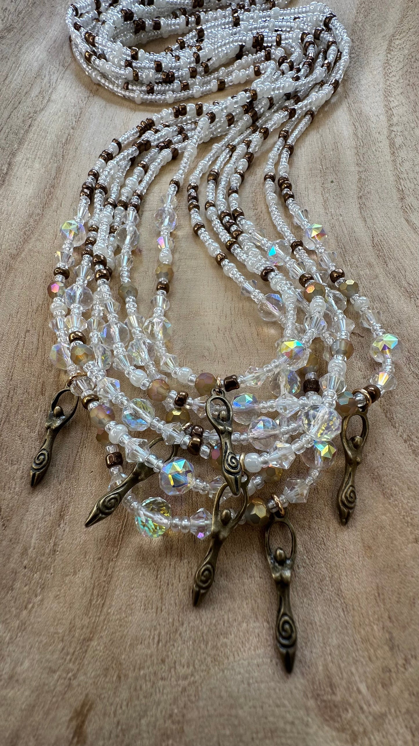 Ala (Cream) Journey Waist Beads