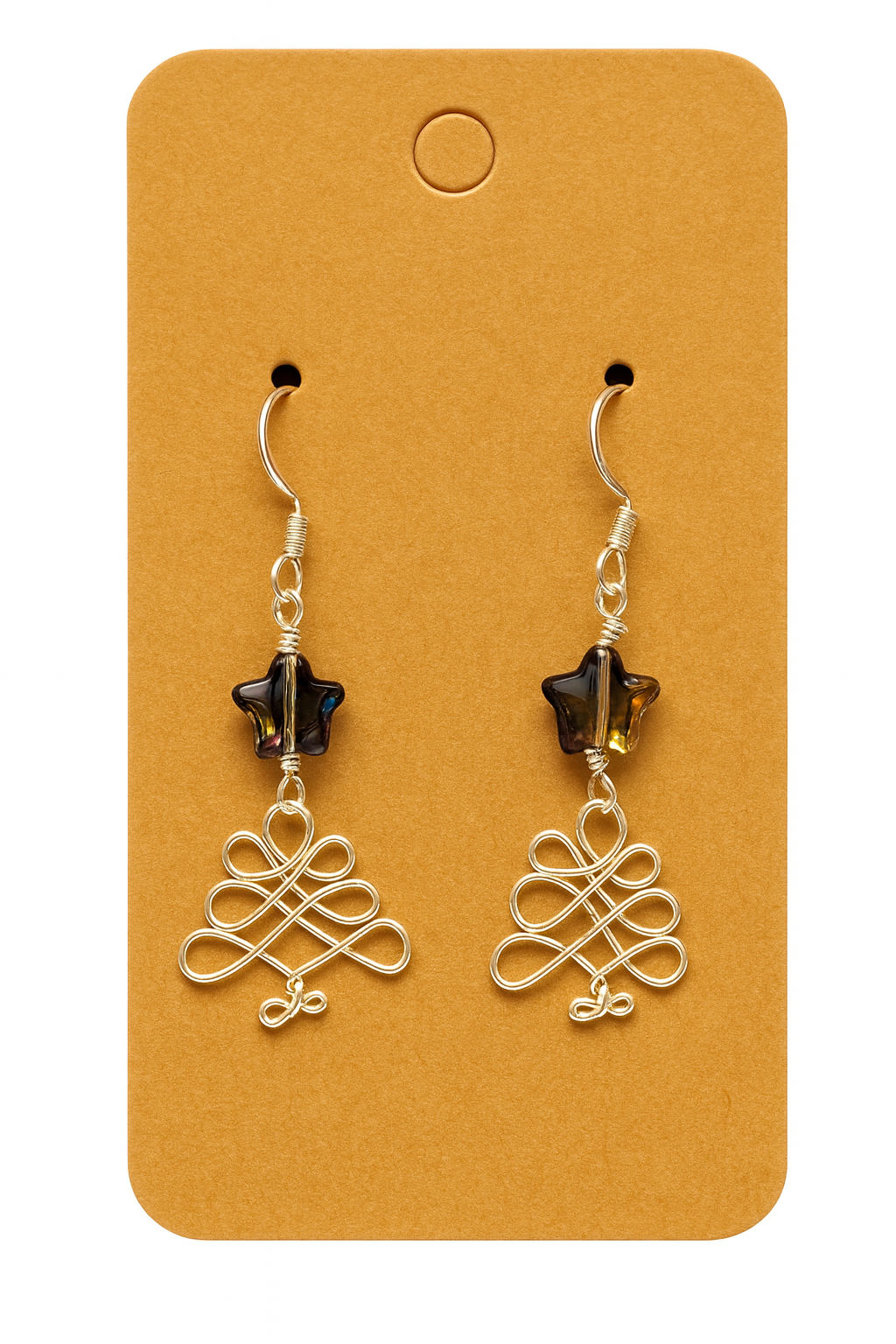 North Pole Sparkle Earrings - Handcrafted • Festive • Lightweight Bead From The Heart Creations