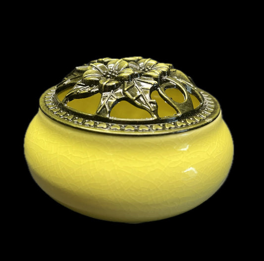 Incense Burner | Smudge Bowl | Ceramic Sacred Scents Sanctuary