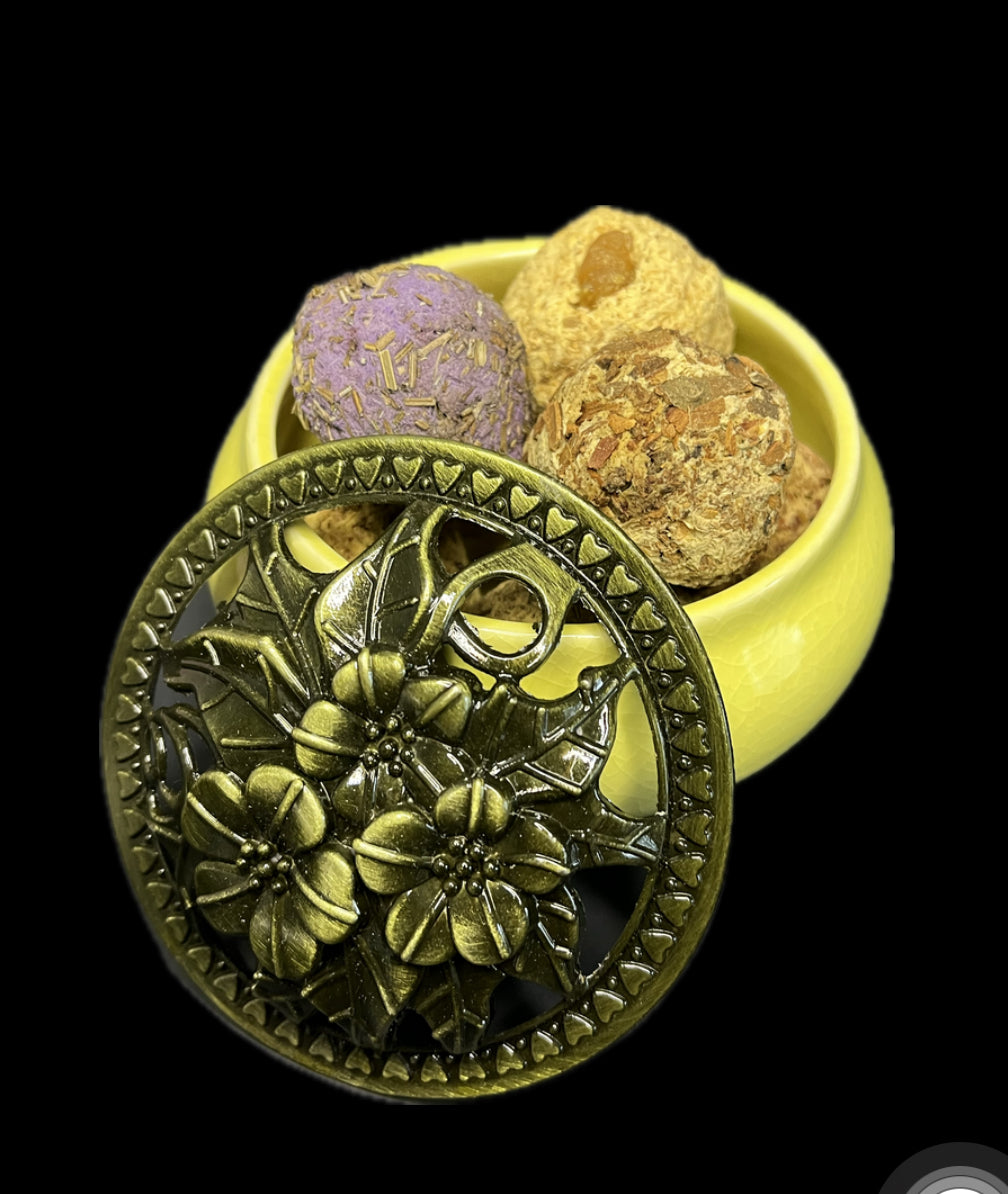 Incense Burner | Smudge Bowl | Ceramic Sacred Scents Sanctuary