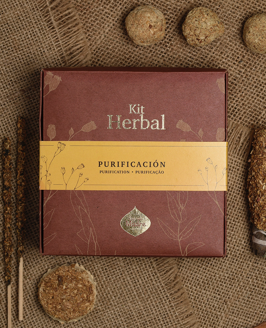 Palo Santo Herbal Gift Box | Purification Sacred Scents Sanctuary