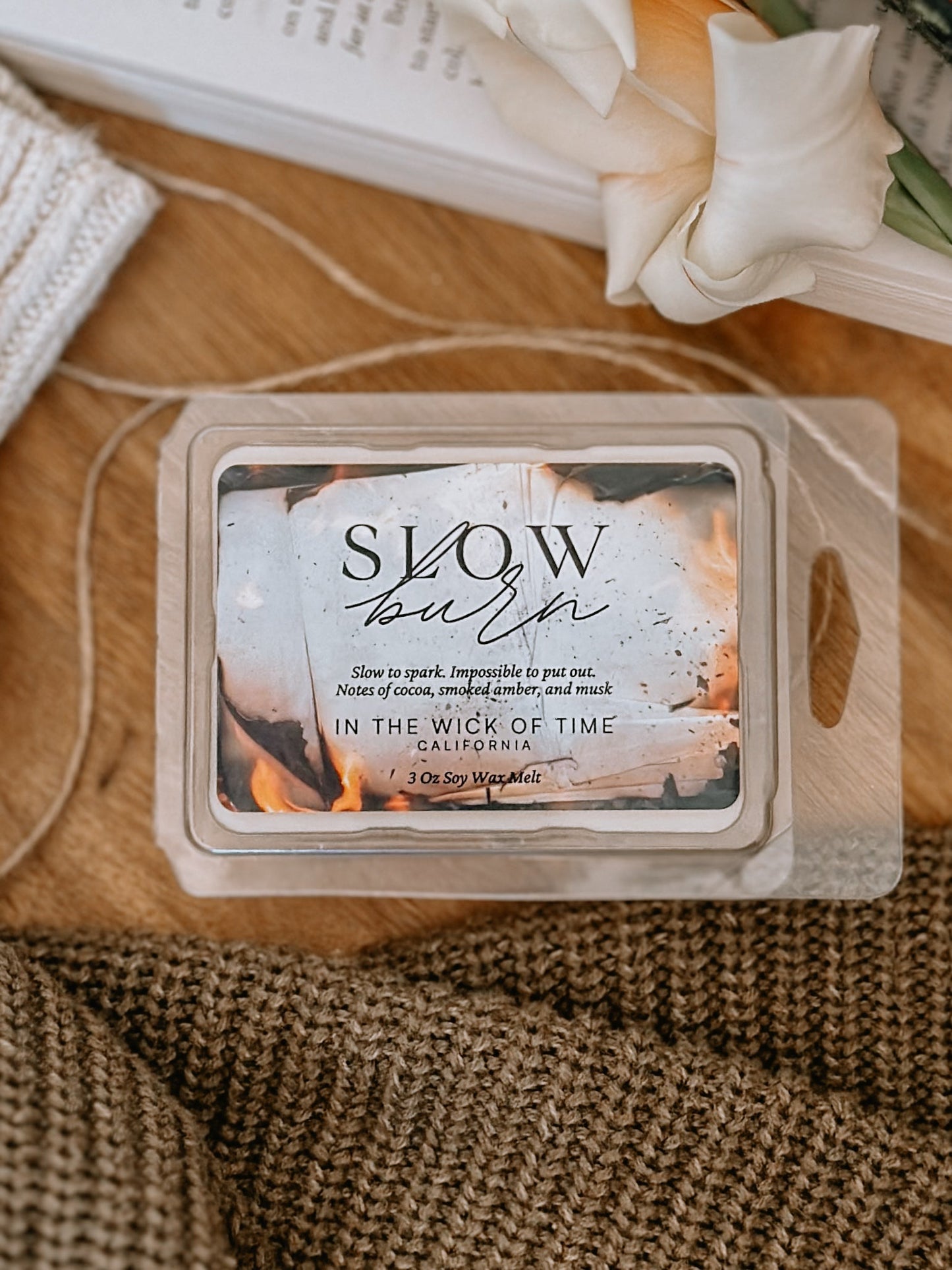 Slow Burn Wax Melt In the Wick of Time