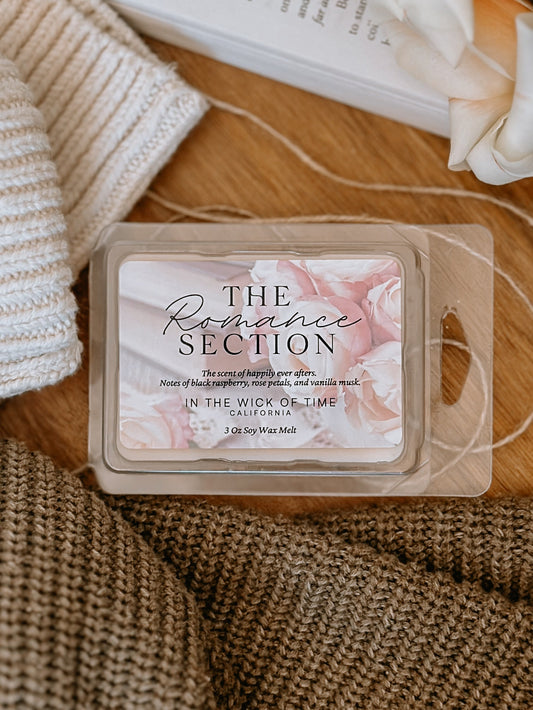 The Romance Section Wax Melt In the Wick of Time