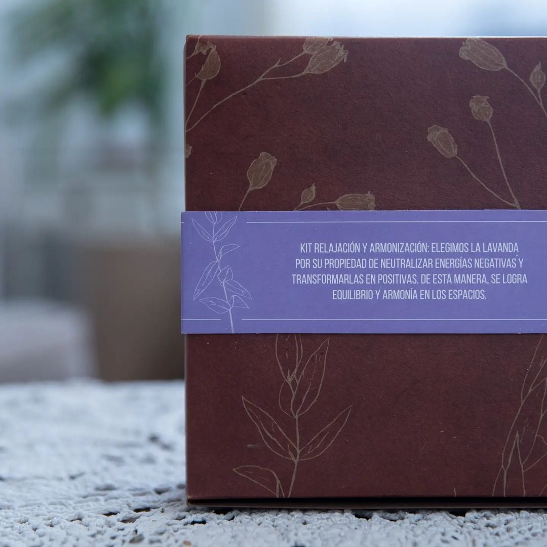 Lavender Herbal Gift Box | Relaxation Sacred Scents Sanctuary