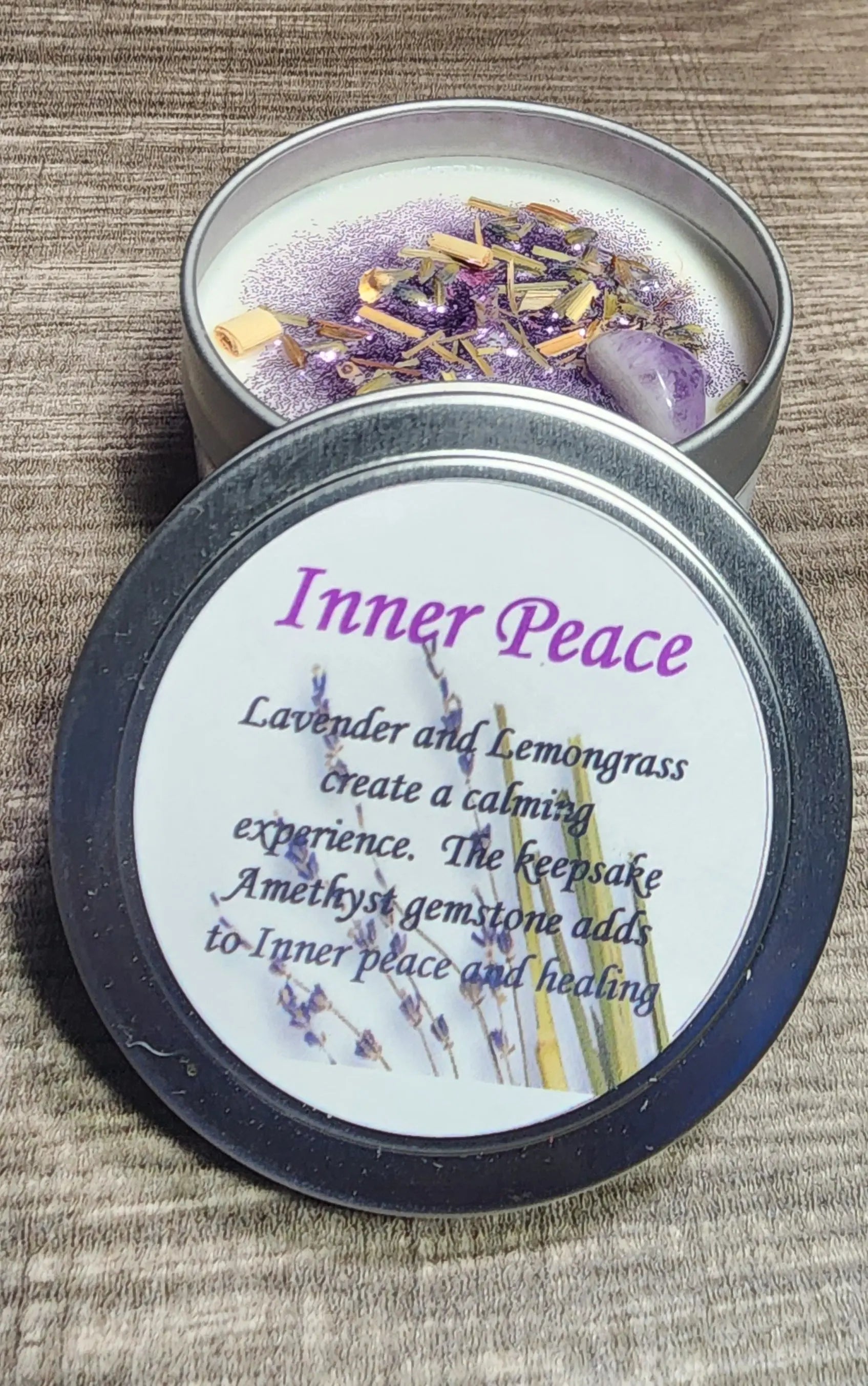 Inner Peace 4 oz Candle It's Your Journey LLC