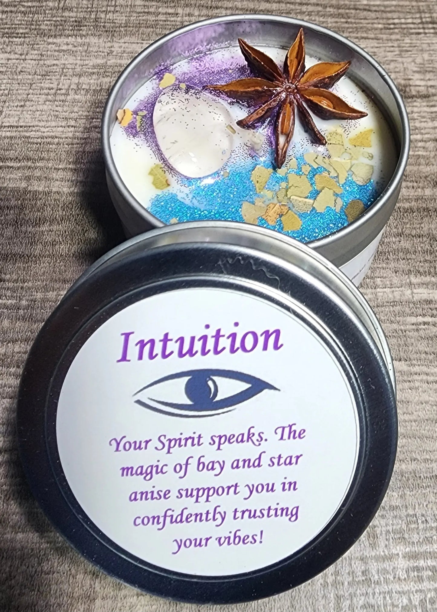 Intuition 4 oz Candle It's Your Journey LLC