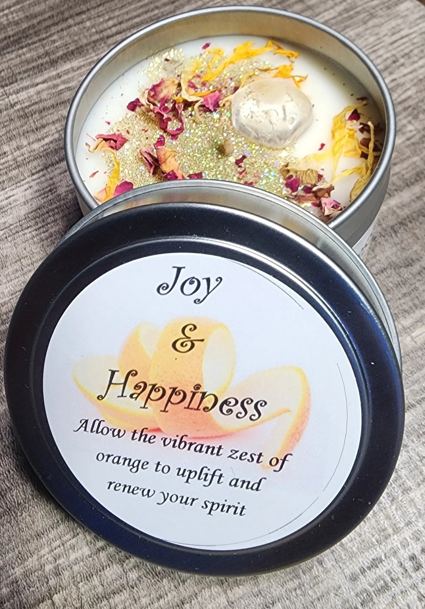 Joy & Happiness 4 oz Candle It's Your Journey LLC