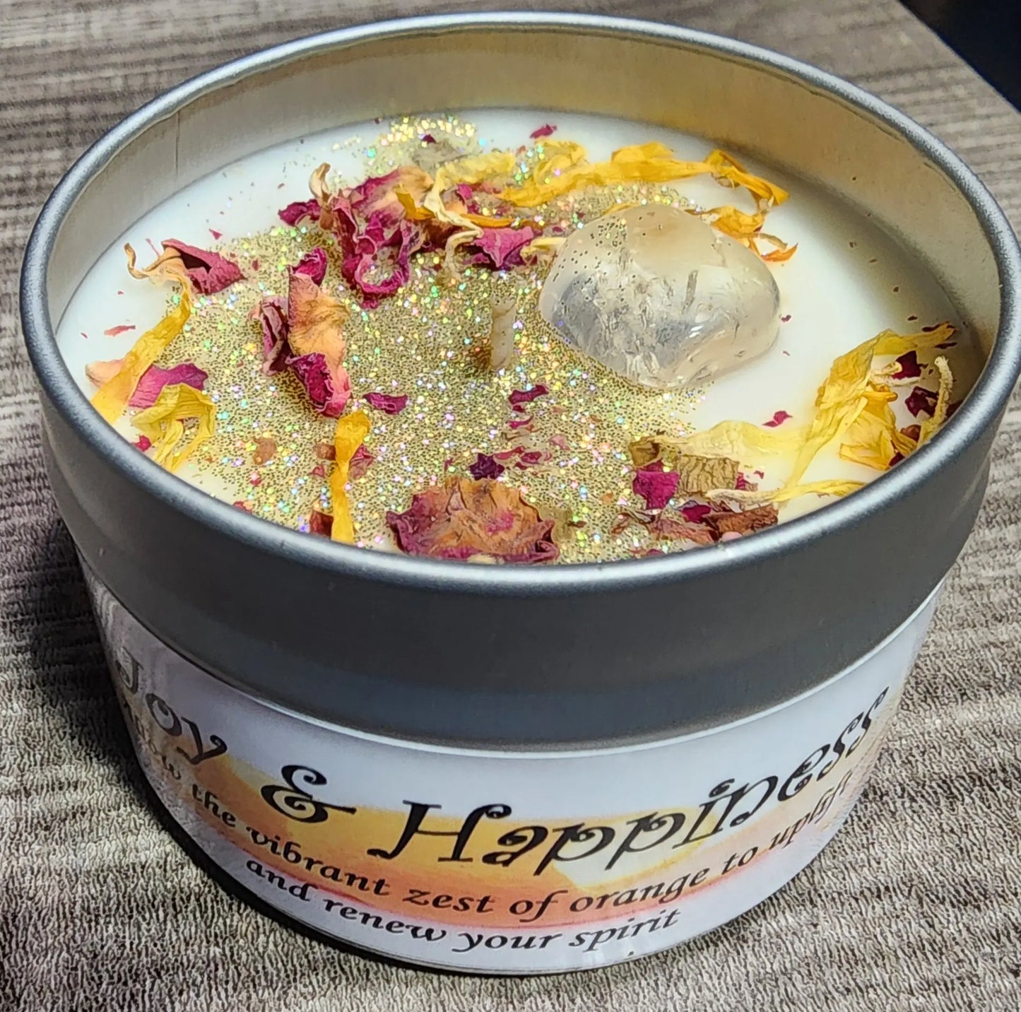 Joy & Happiness 4 oz Candle It's Your Journey LLC