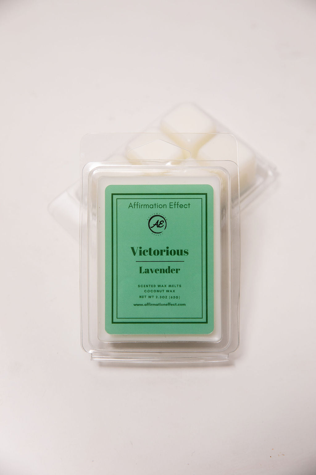 Lavender "Victorious" Affirmation Candle - 17.5 oz Affirmation Effect