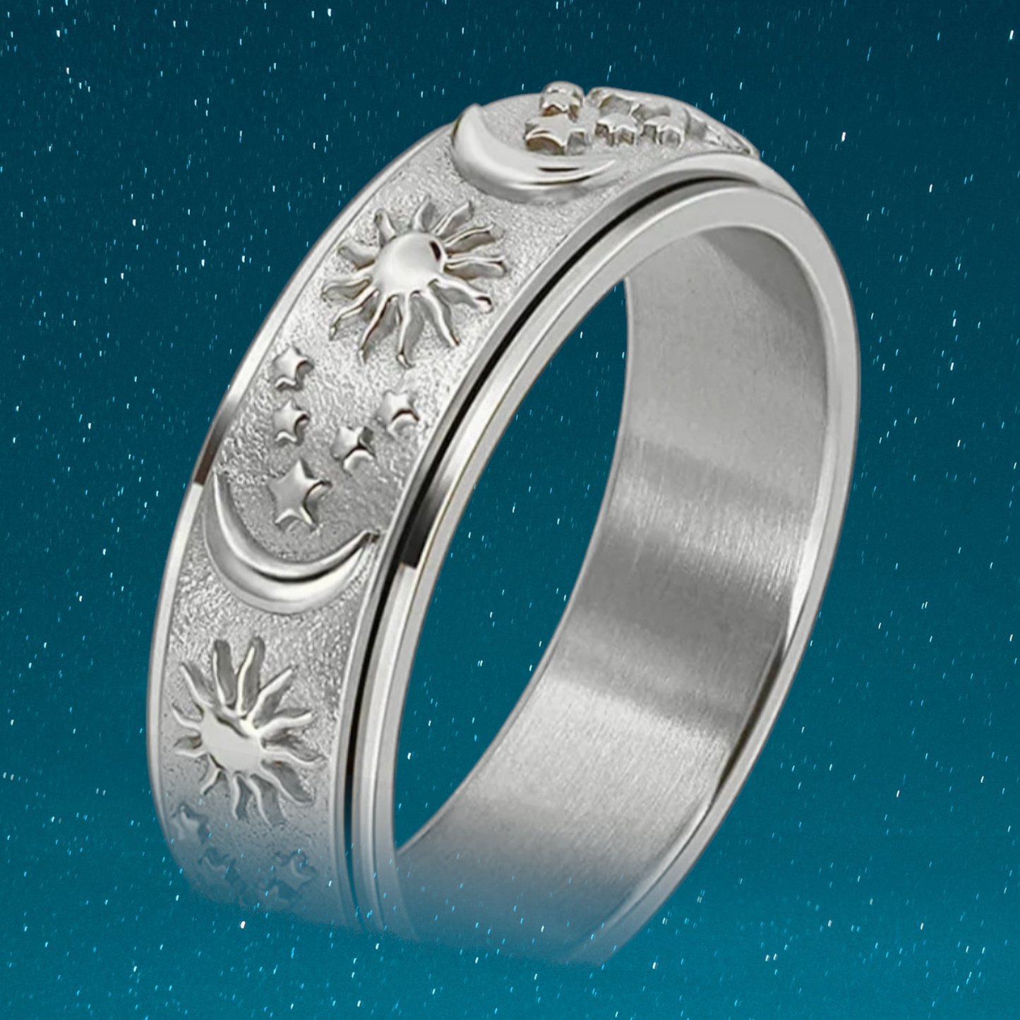 Celestial Spinner  Rings