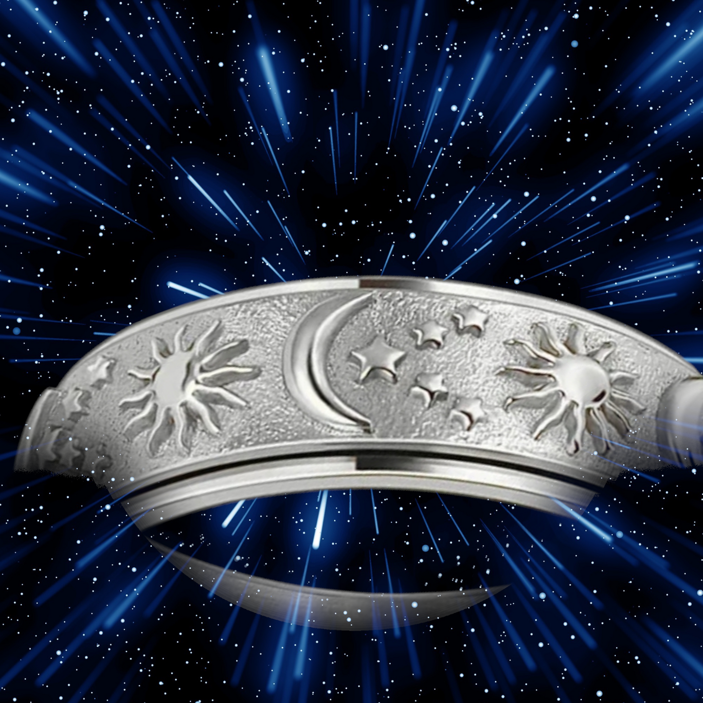 Celestial Spinner  Rings