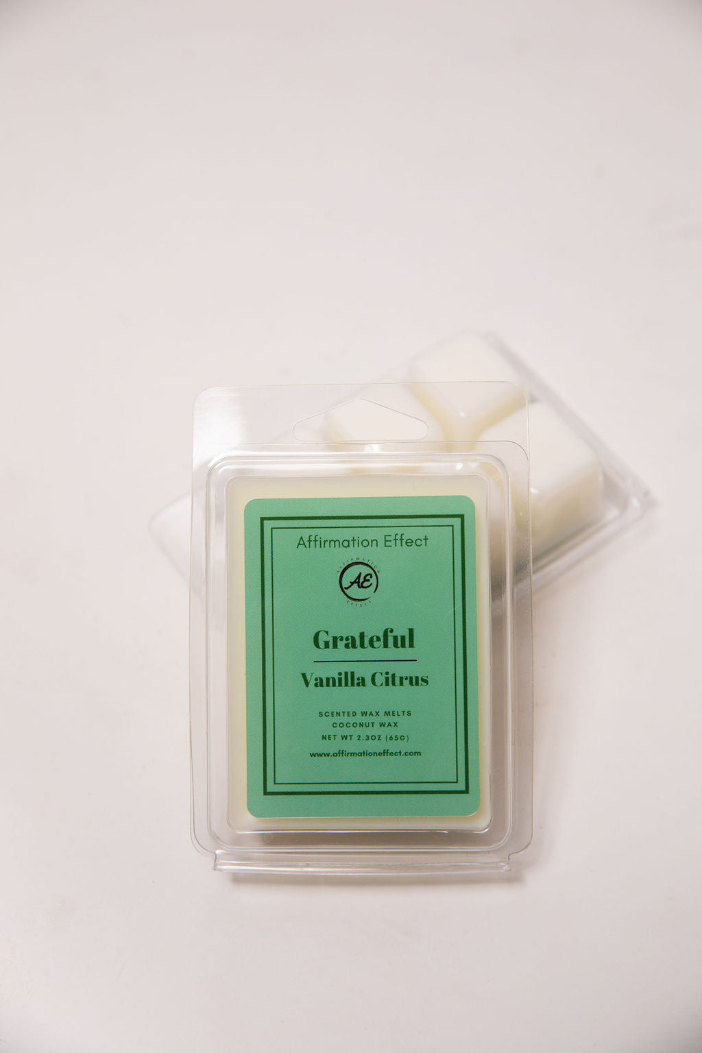 Vanilla Citrus "Grateful" Affirmation Candle - 17.5 oz Affirmation Effect