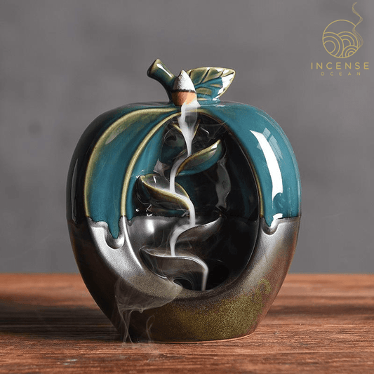 Apple Backflow Incense Burner incenseocean